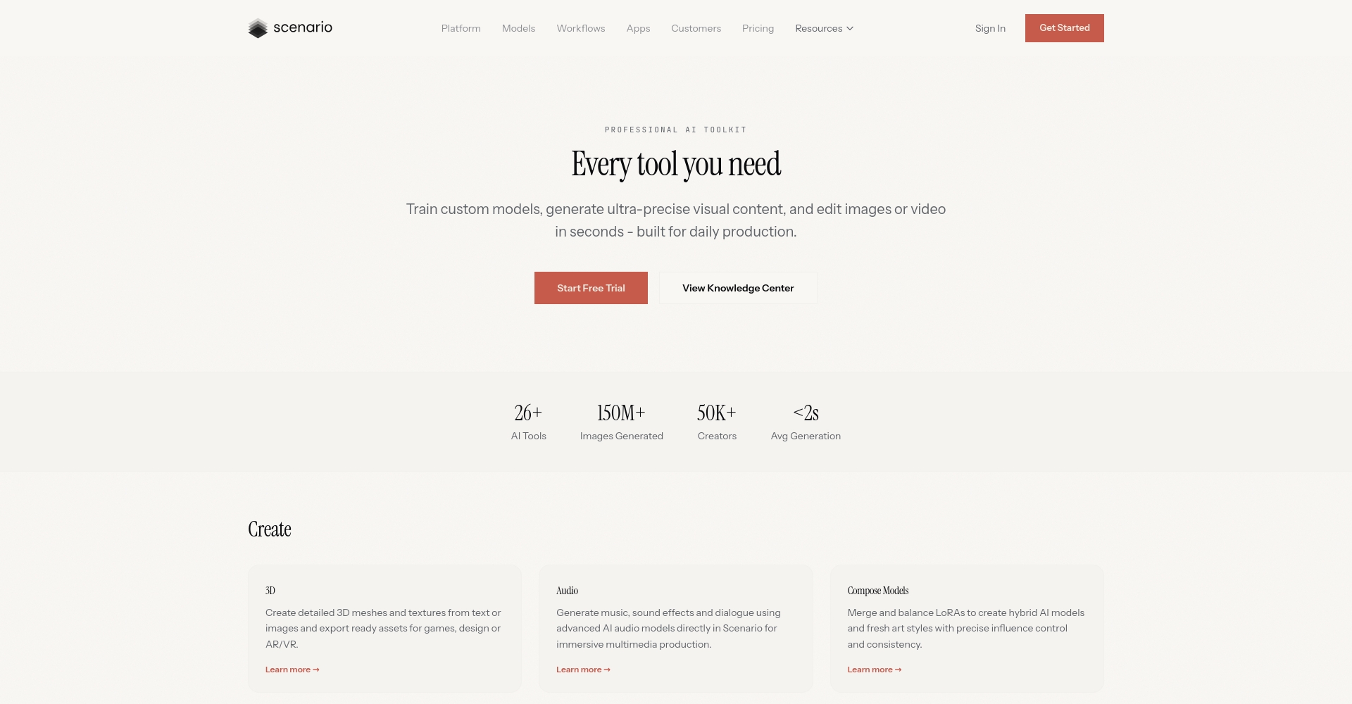 Scenario主要功能列表