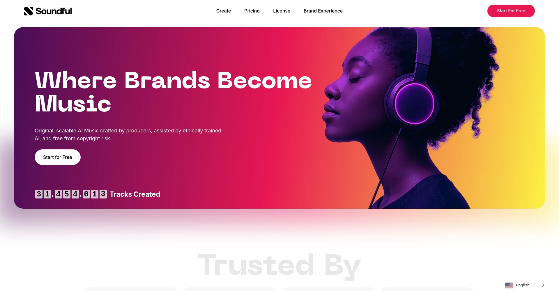 Soundful官网截图