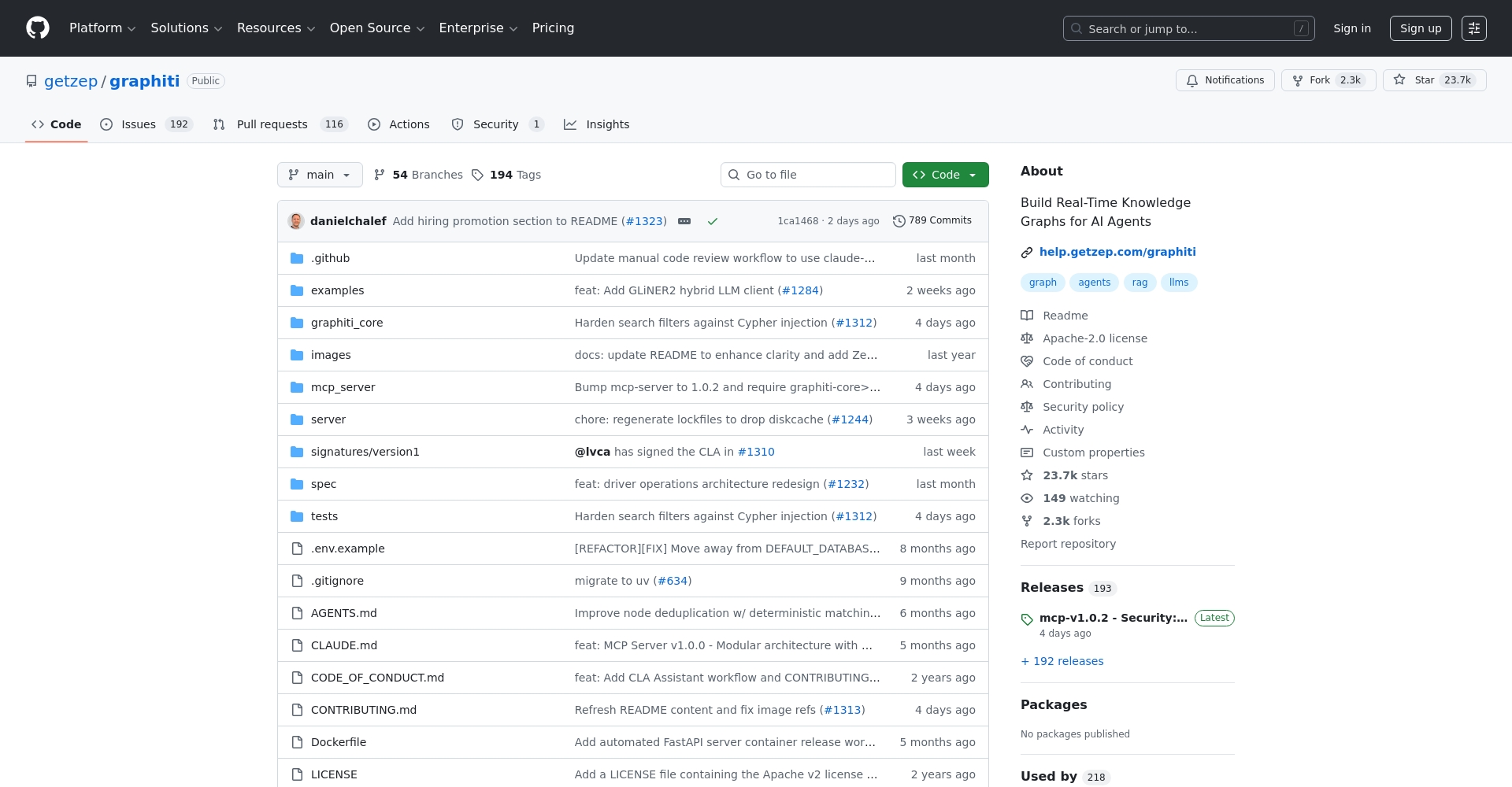 graphiti官方界面