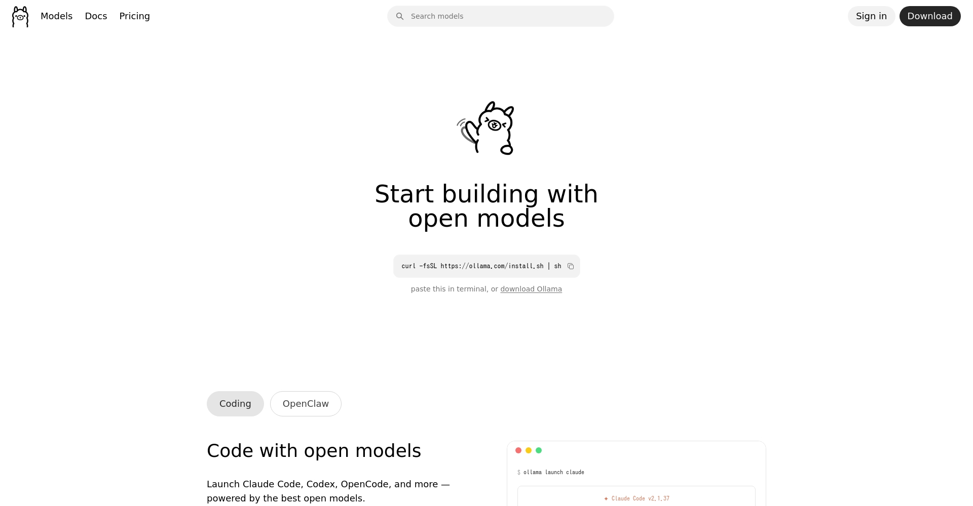 Ollama本地大模型界面