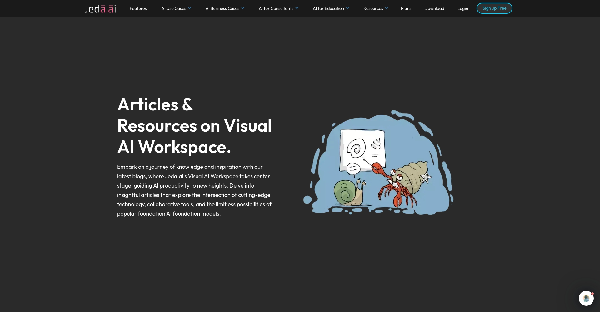 Jeda.ai功能导航和案例