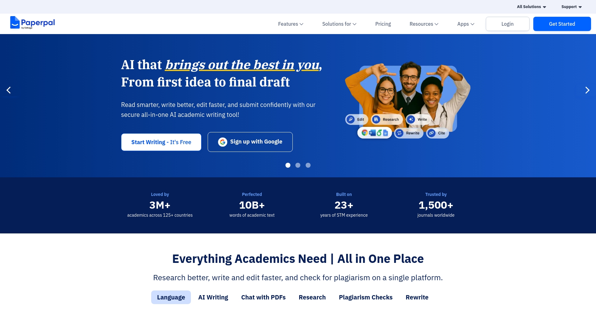 PaperPal官网截图