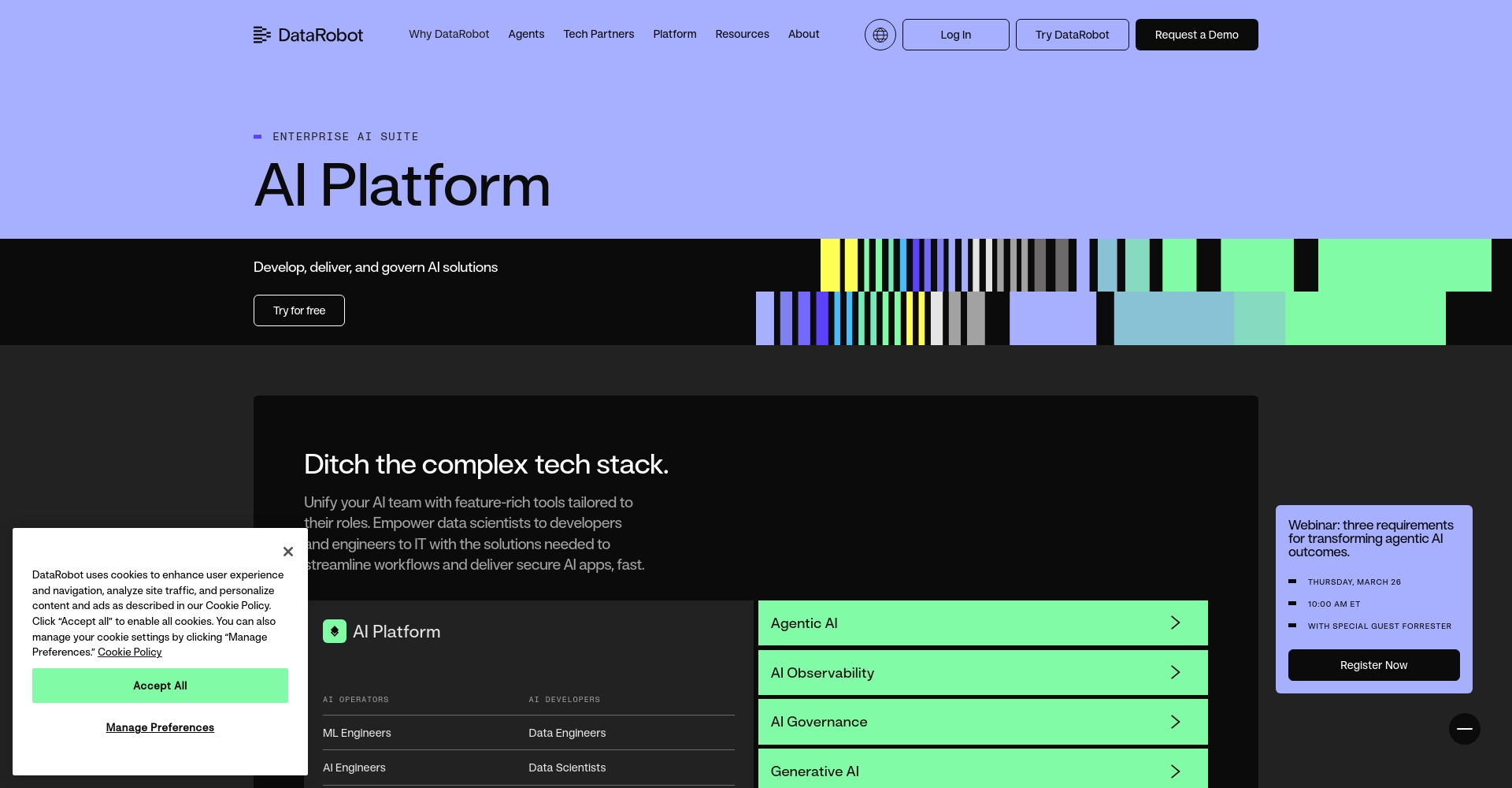 DataRobot智能体功能