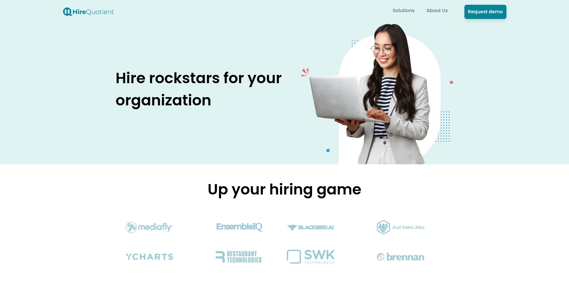 AI招聘价格页面截图