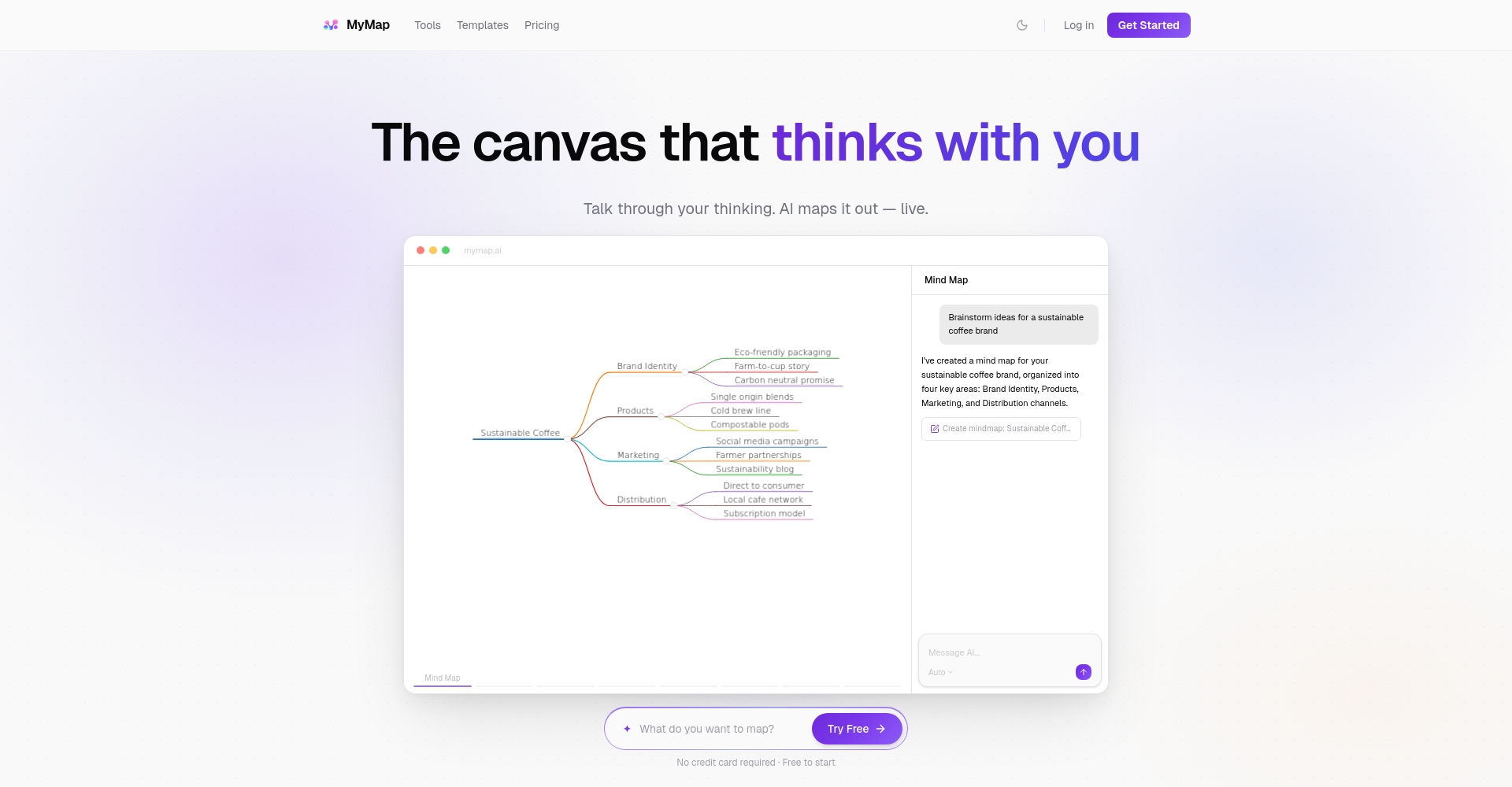 MyMap.ai官网截图
