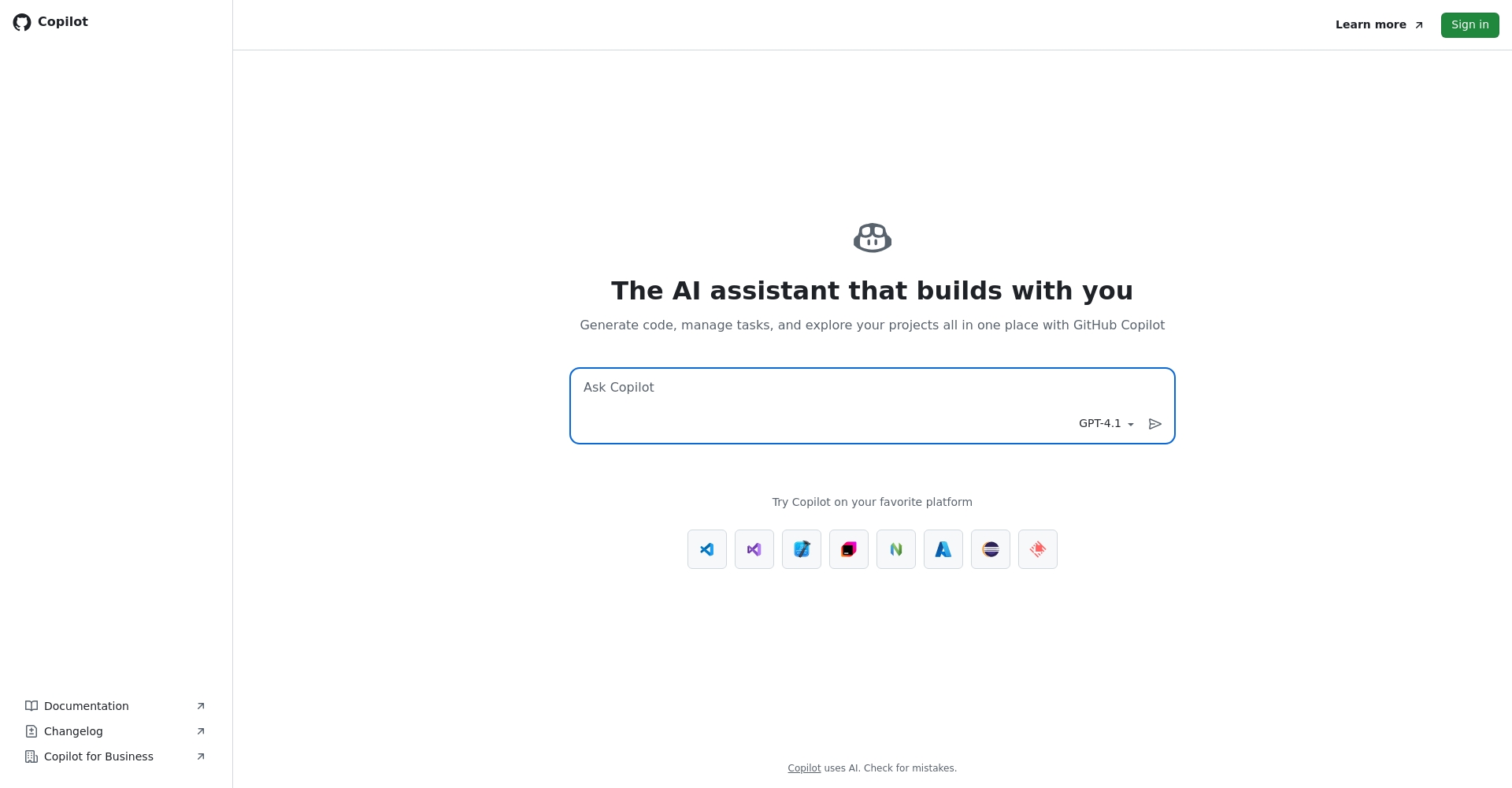 GitHub Copilot代码补全演示