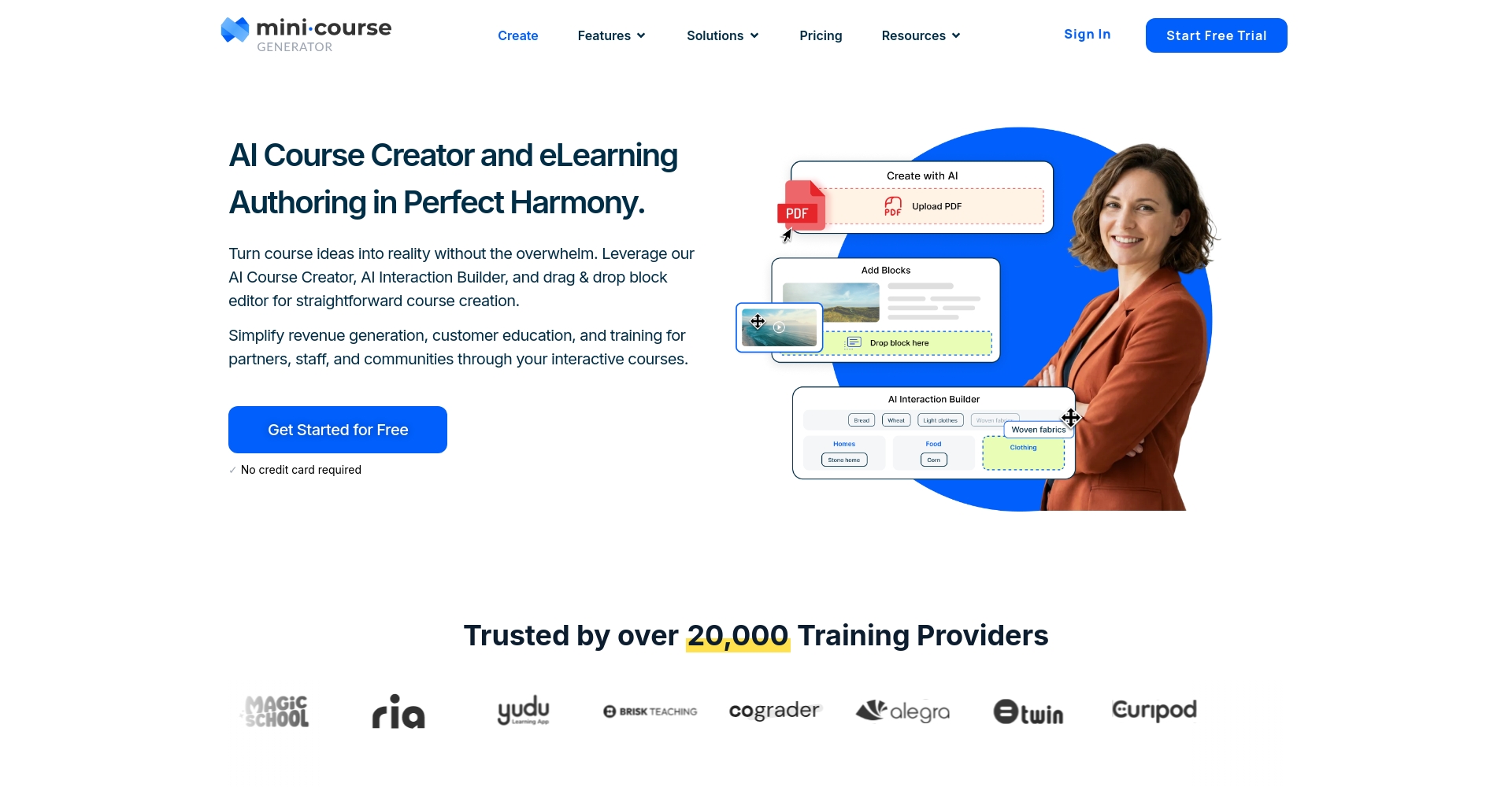 Mini Course Generator官网截图