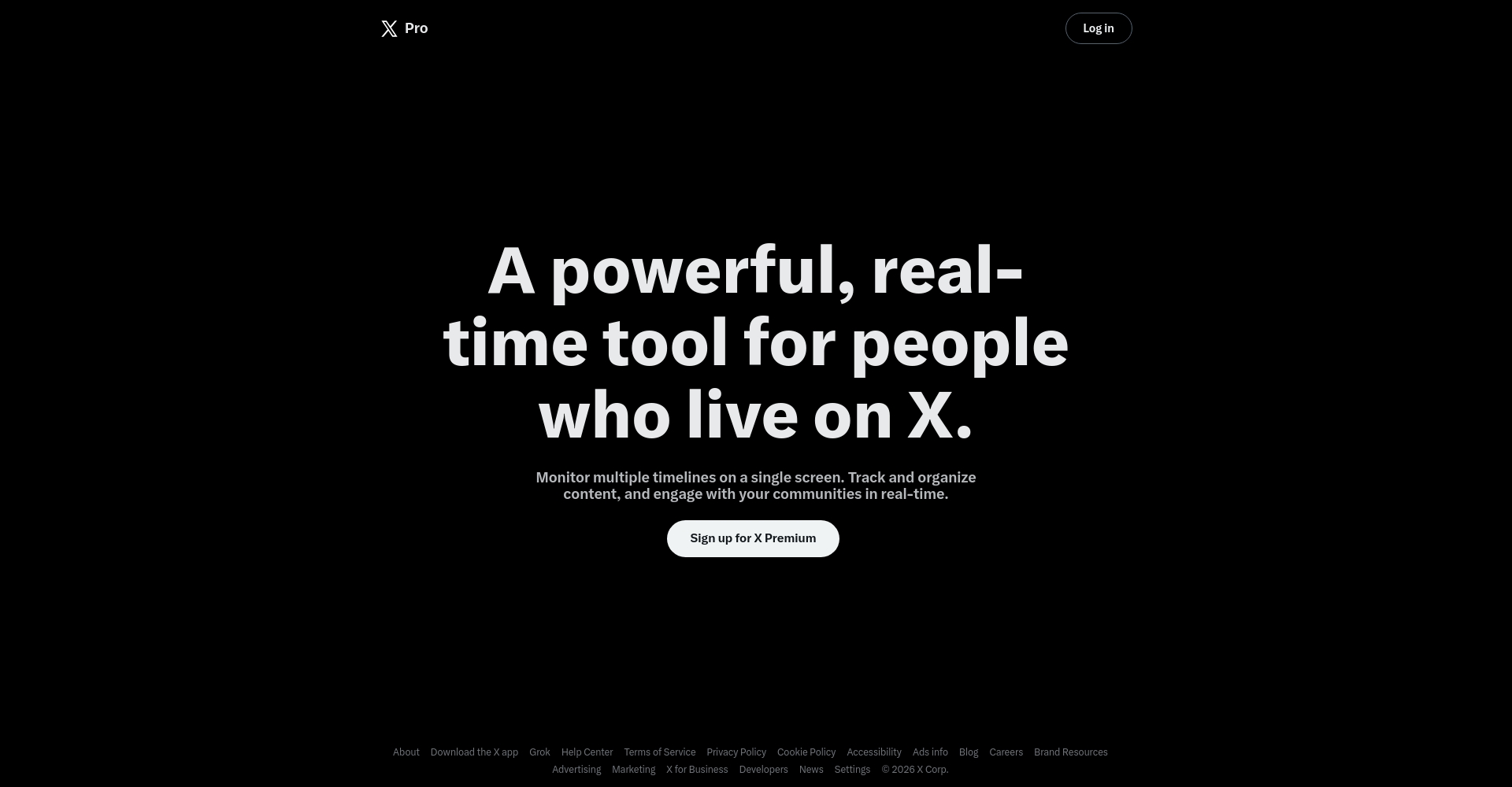 TweetDeck（X Pro）官方网站