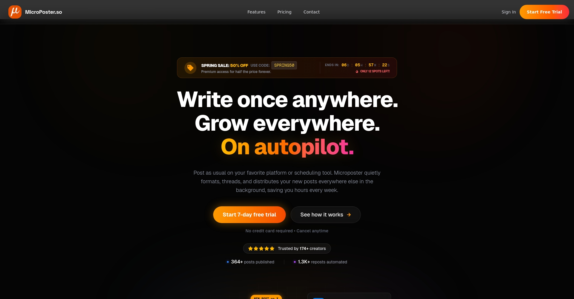 MicroPoster.so官网