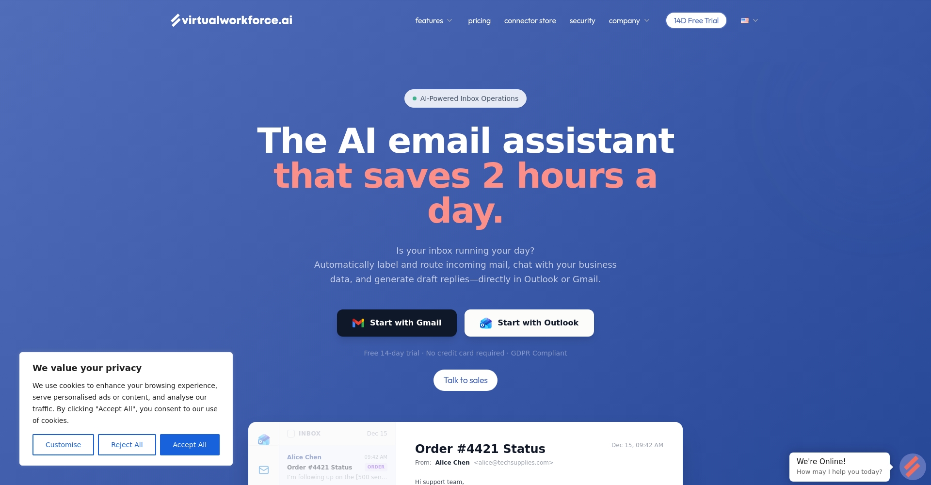 Virtualworkforce.ai首页截图