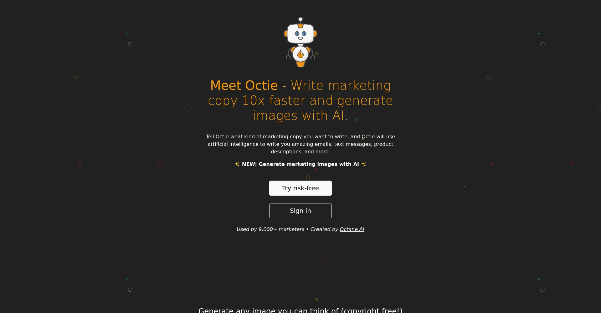 Octie.ai官网截图