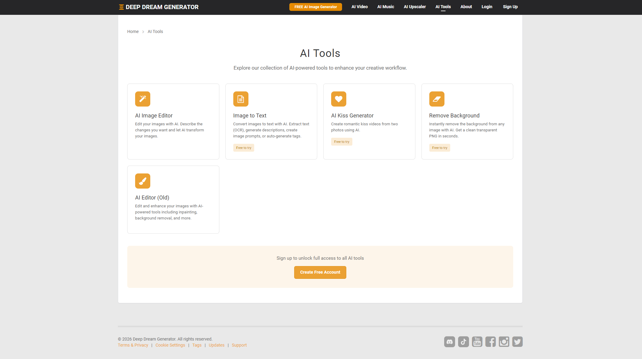 Deep Dream Generator工具支持