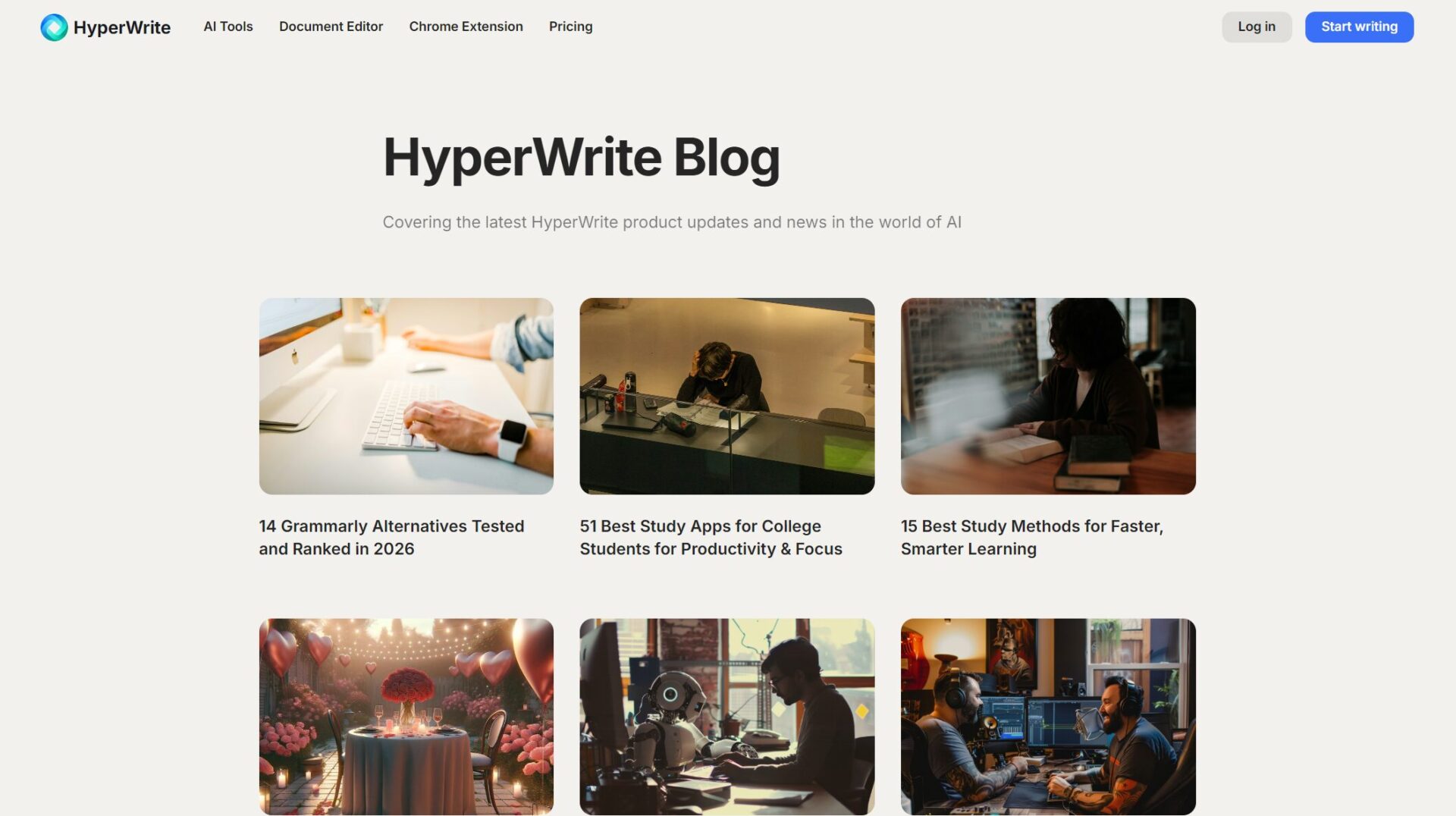 HyperWrite AI博客介绍