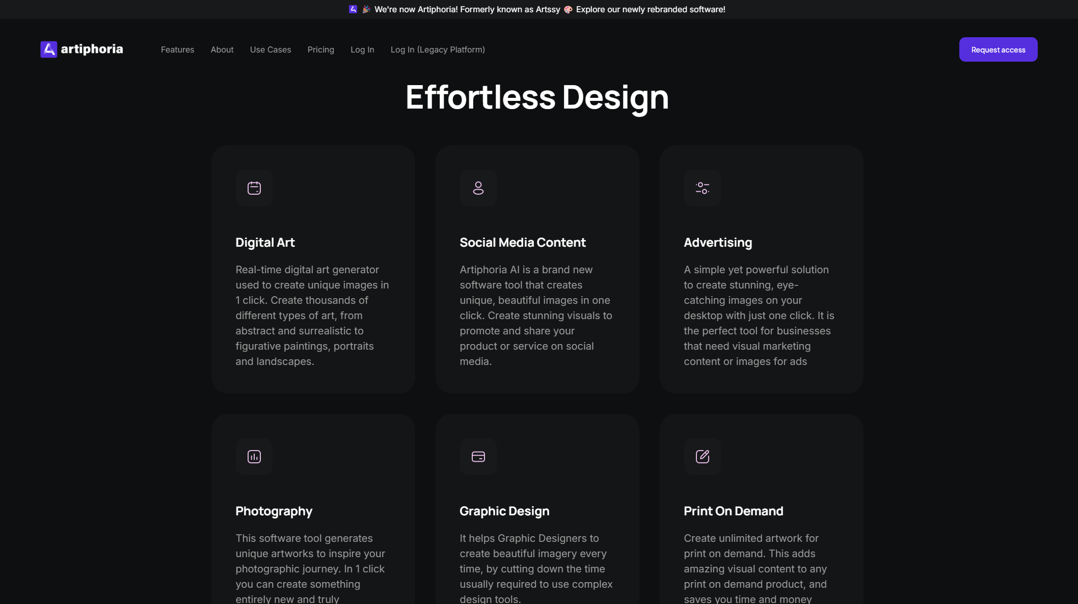 Artiphoria AI应用场景介绍