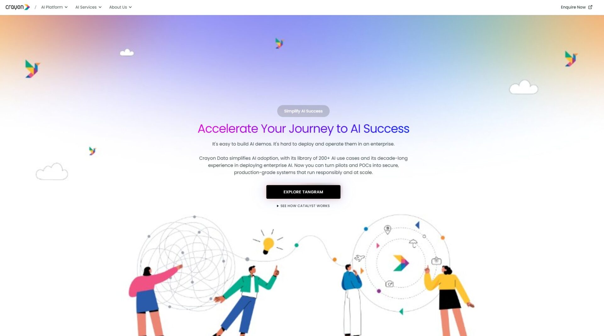 Crayon Data官网界面