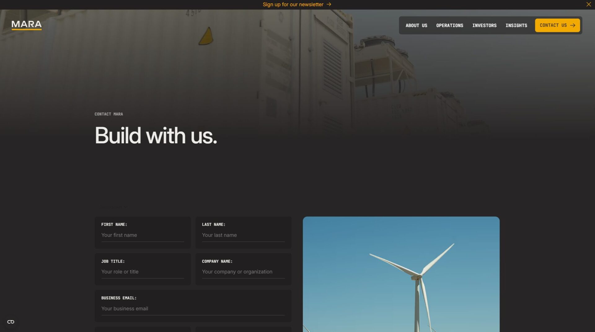 MARA AI联系页MARA AI联系页