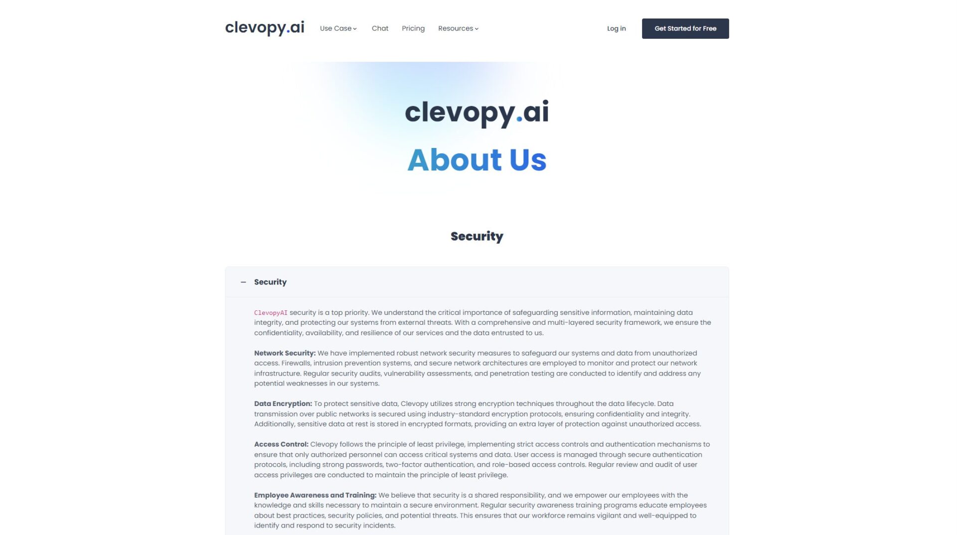 ClevopyAI安全说明