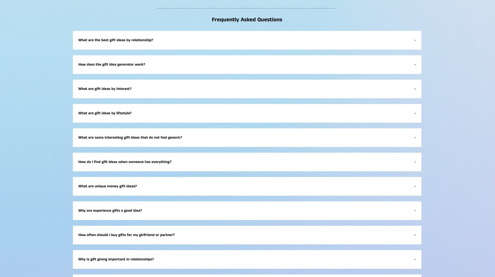 Your Perfect Presents常见问题