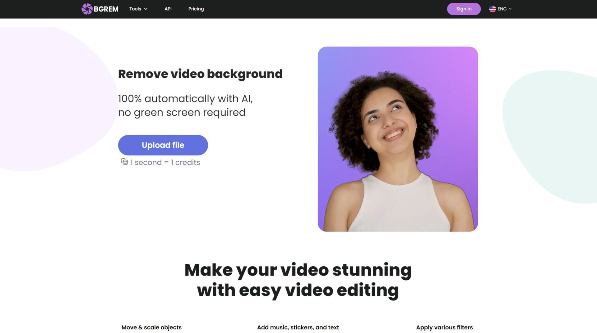 bgrem视频背景去除功能介绍