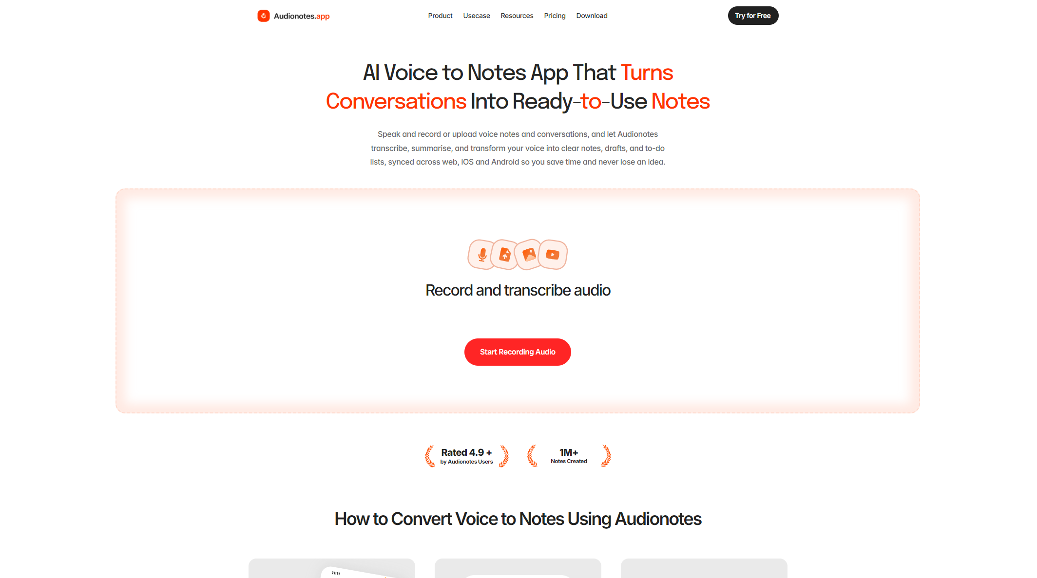 Audionotes.app功能介绍