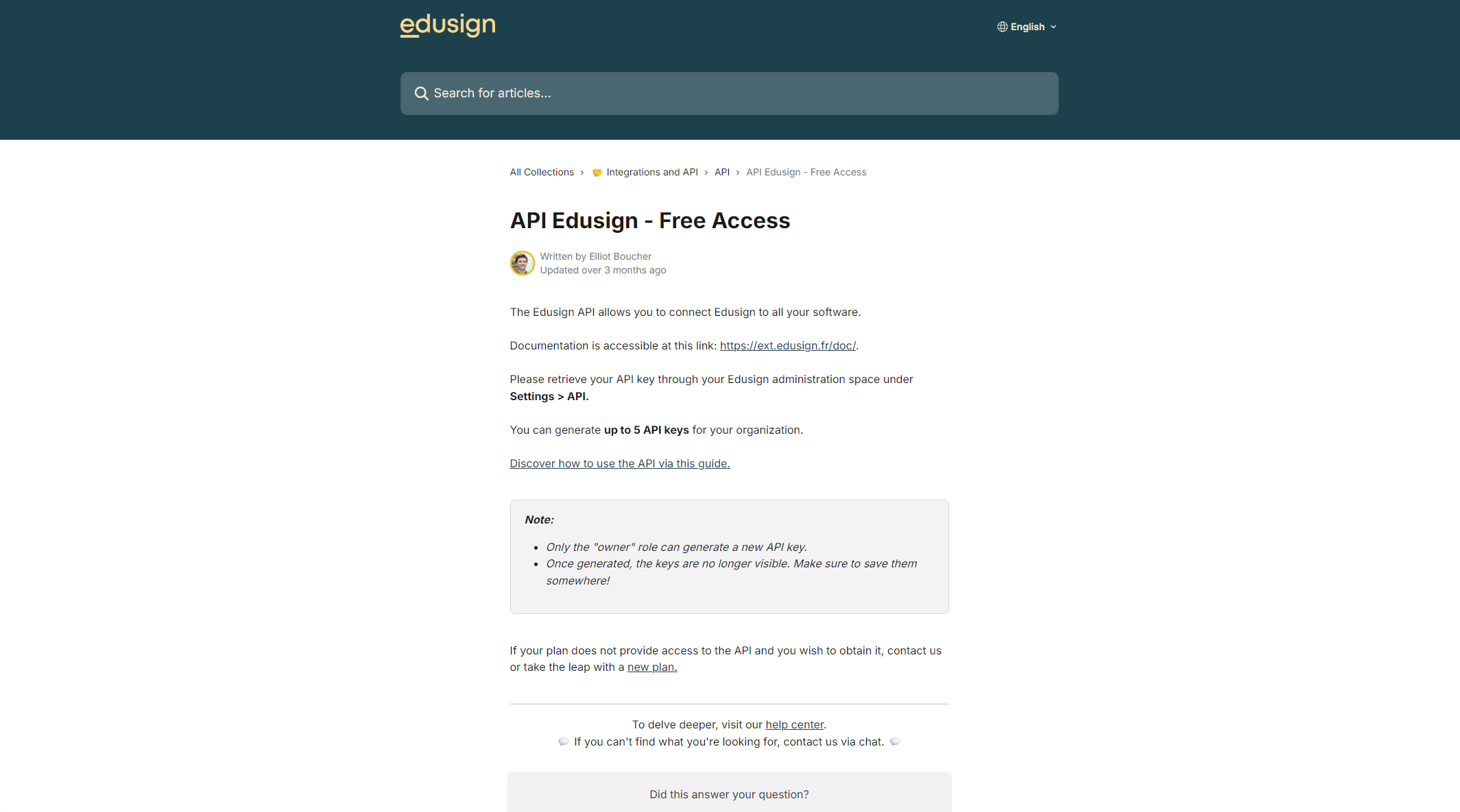 Edusign官方API文档