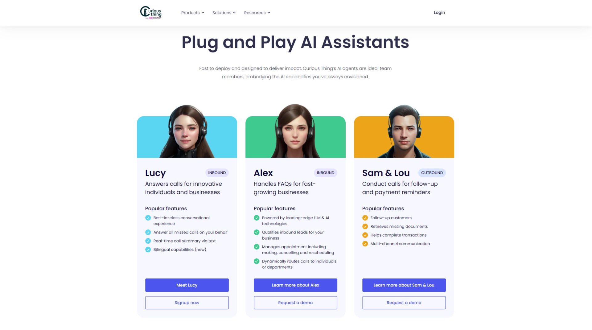 Curious Thing AI功能介绍