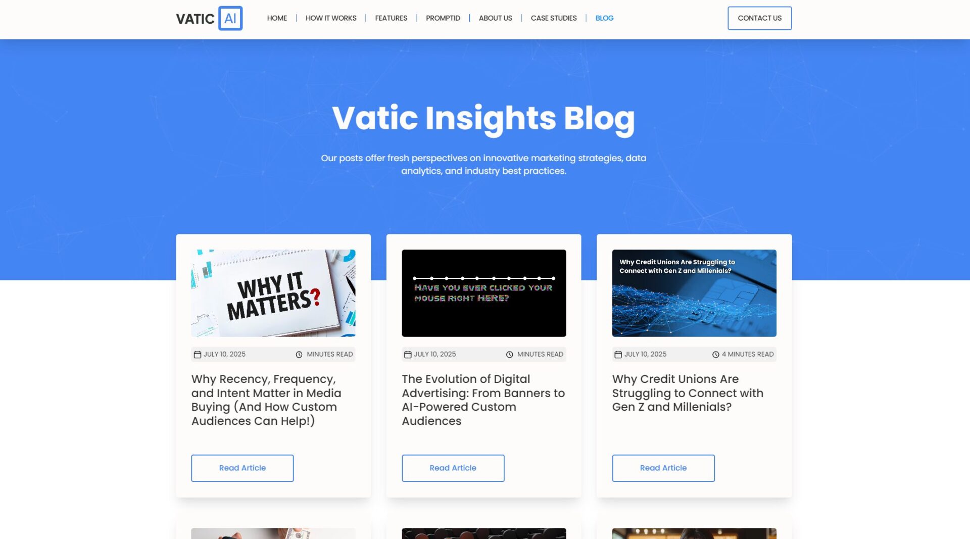 Vatic AI博客介绍