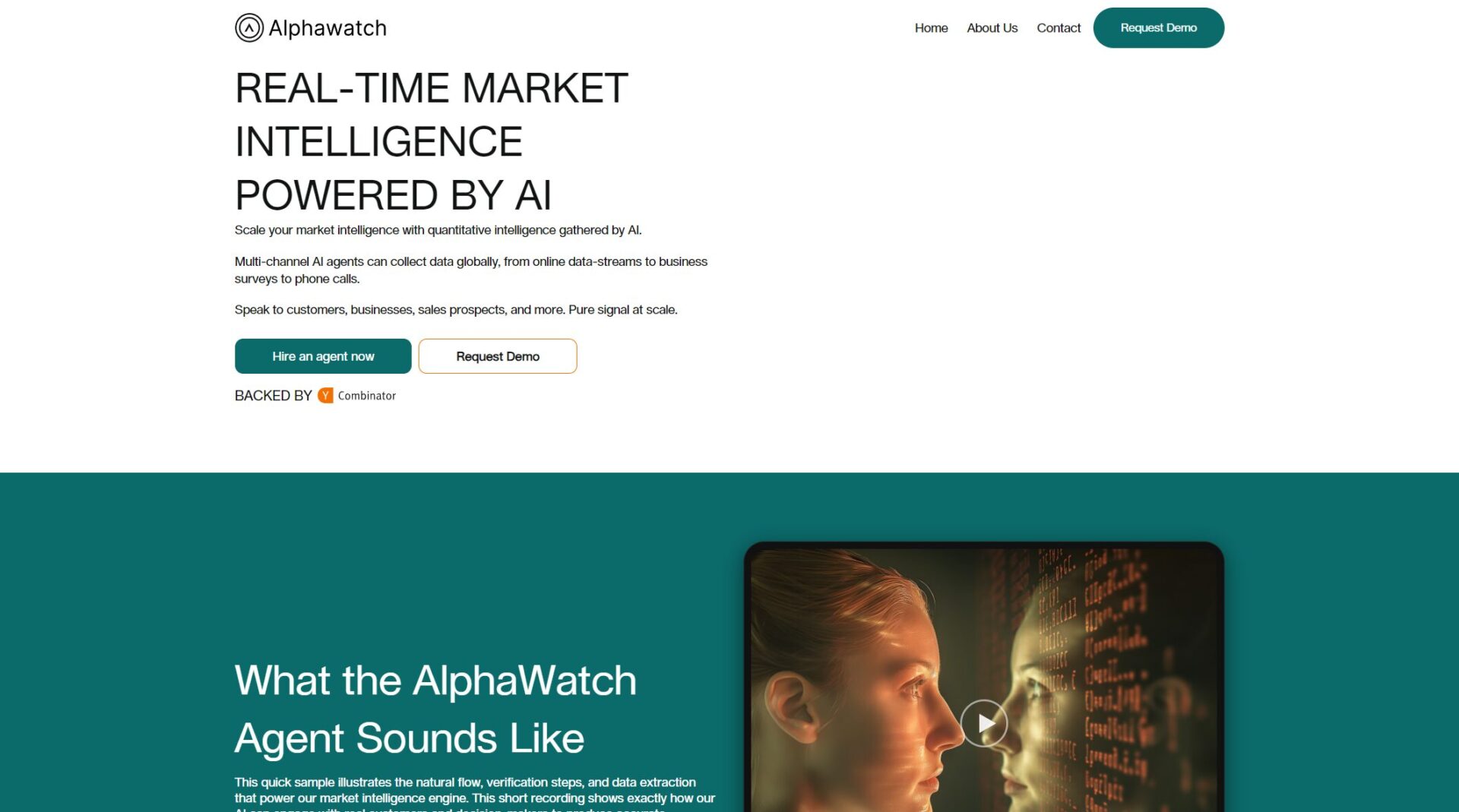 AlphaWatch官网首页