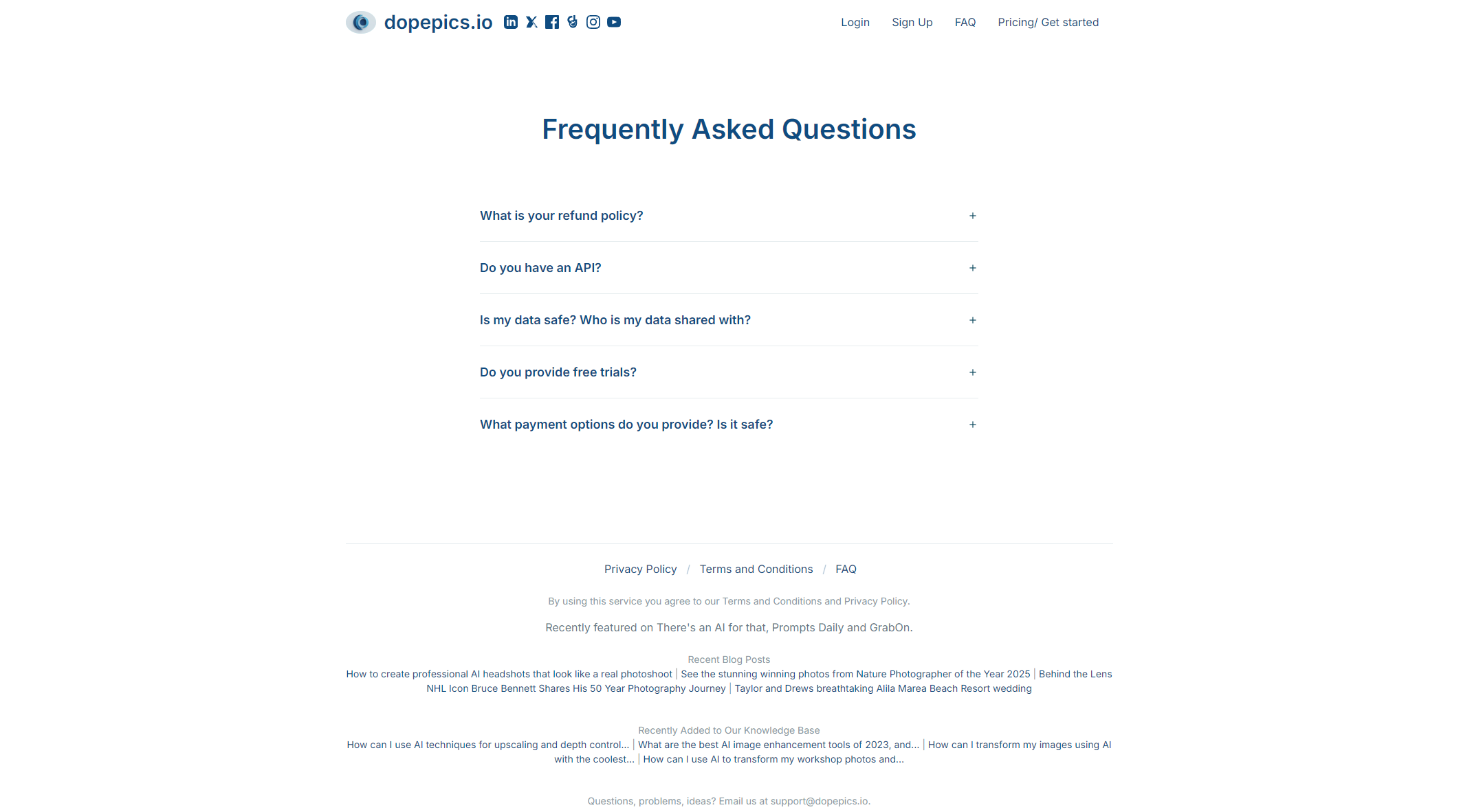 DOPEPICS.IO常见问题