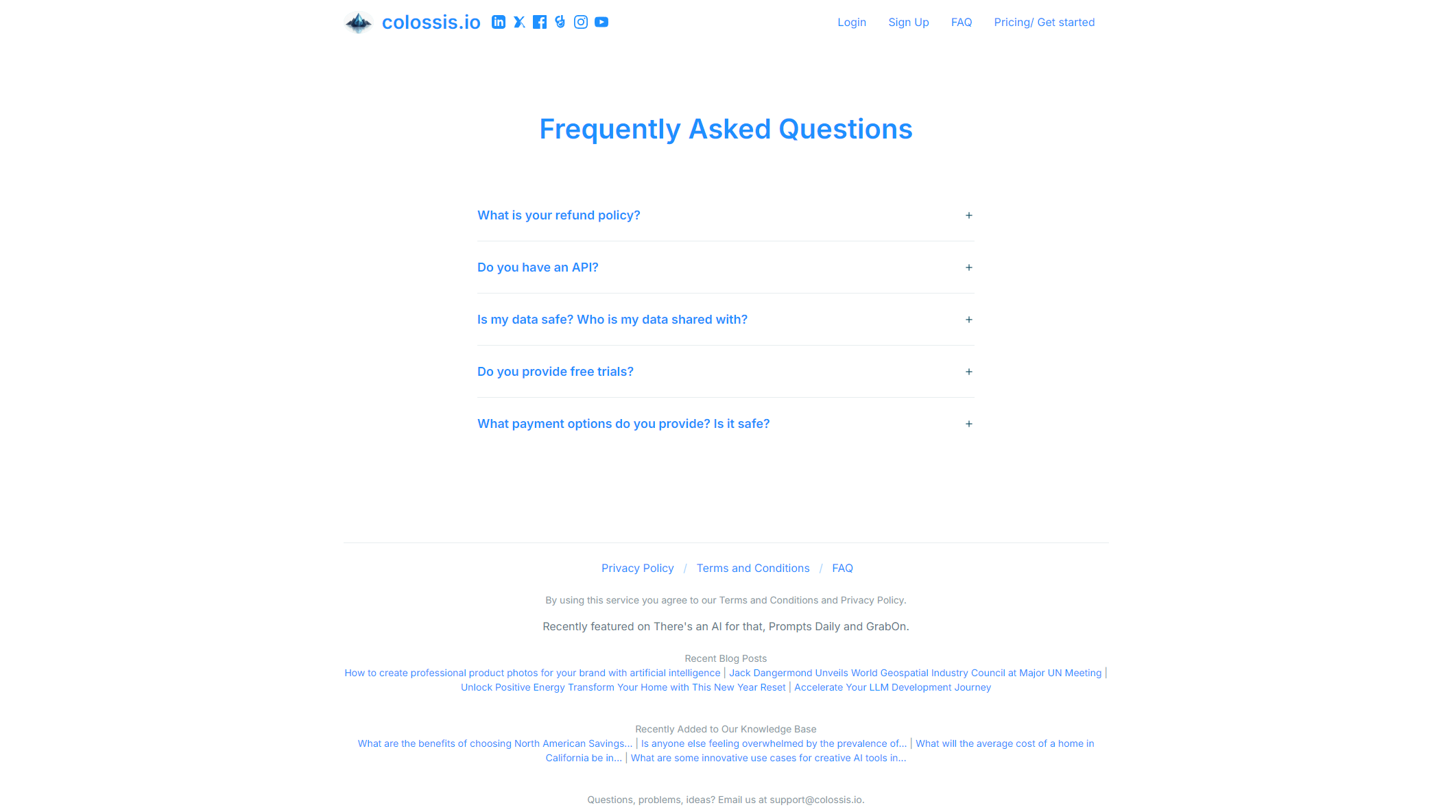 Colossis.io常见问题