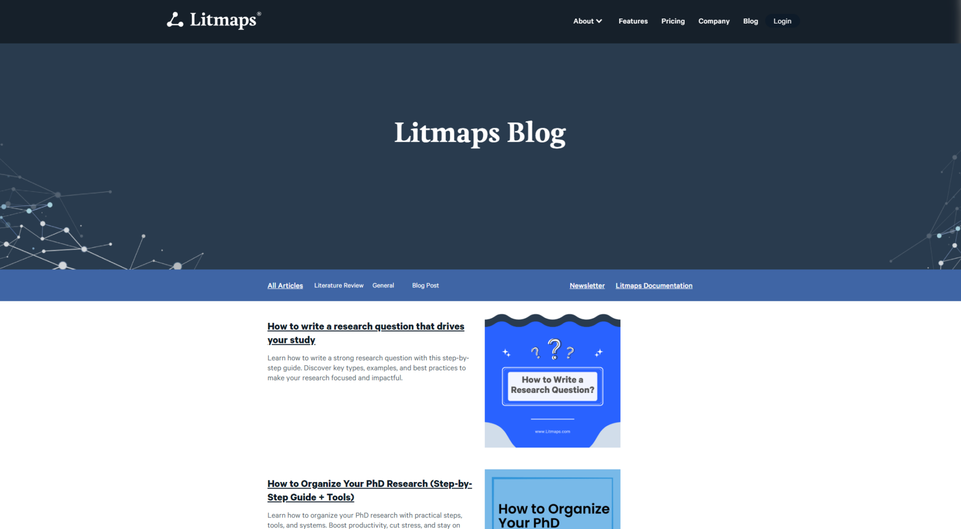 Litmaps AI博客介绍