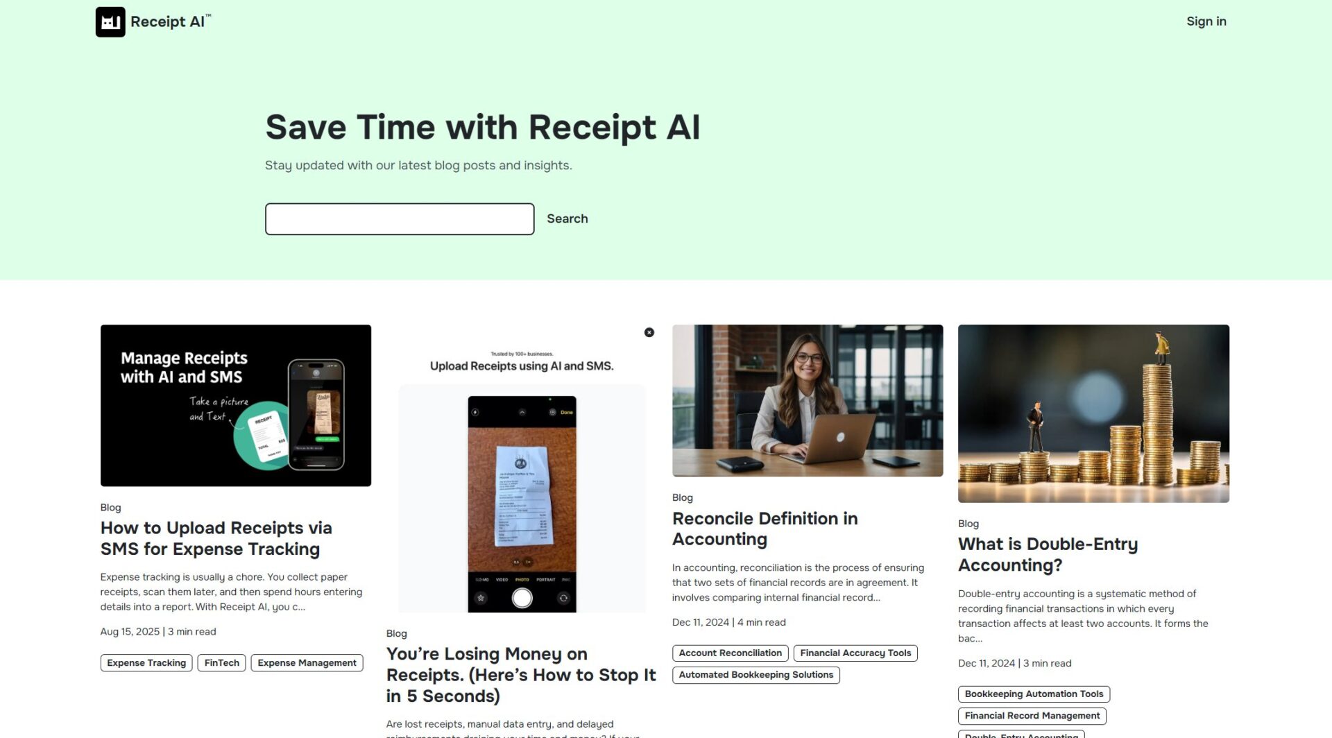 Receipt-AI案例介绍