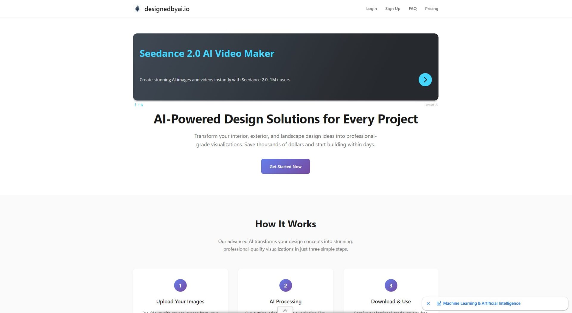 designedbyai.io官网首页