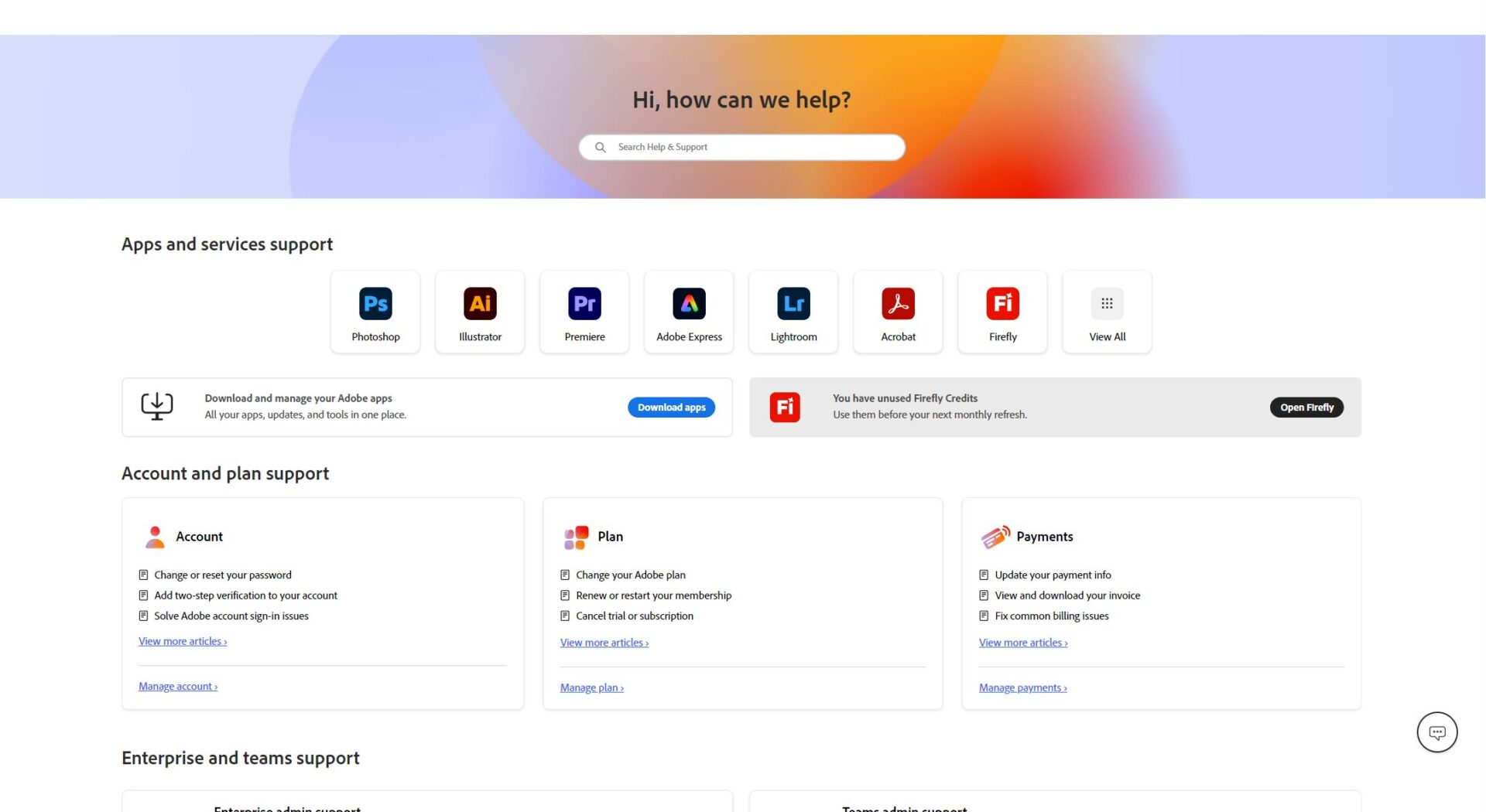 firefly adobe com帮助中心