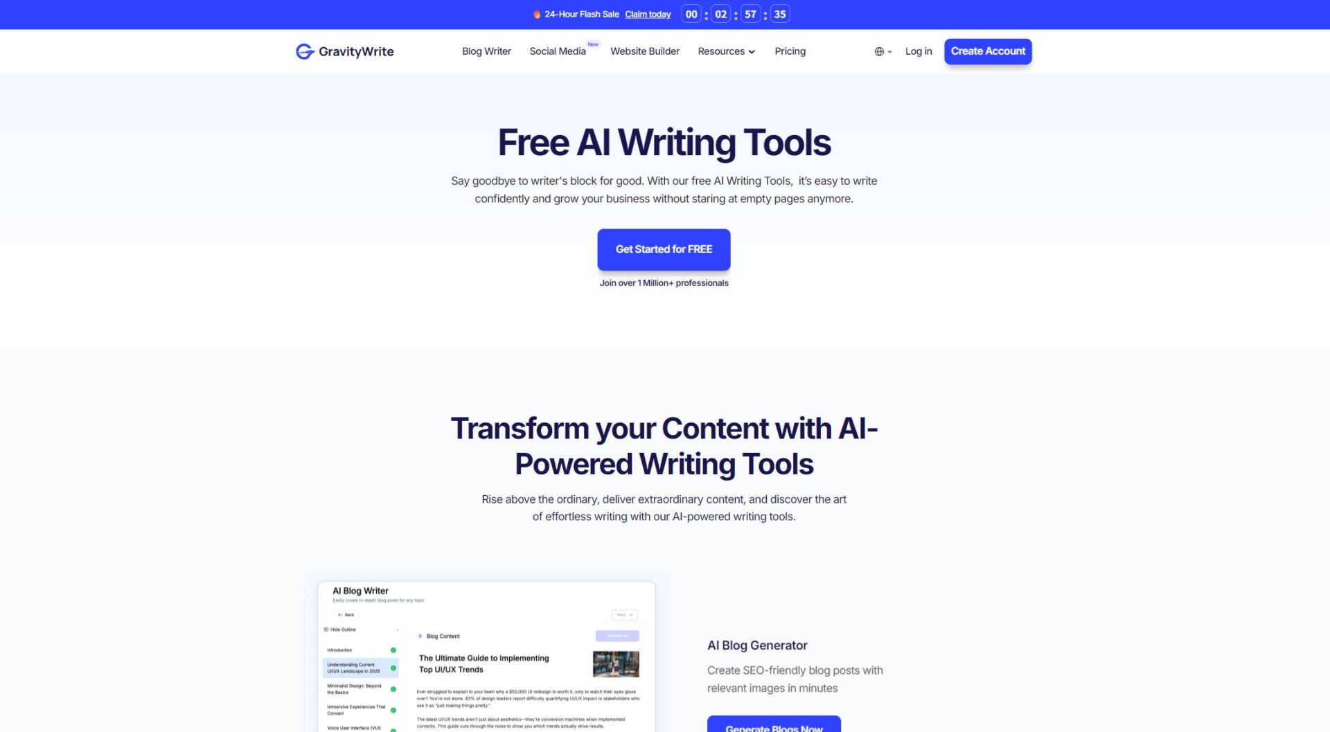 GravityWrite工具一览