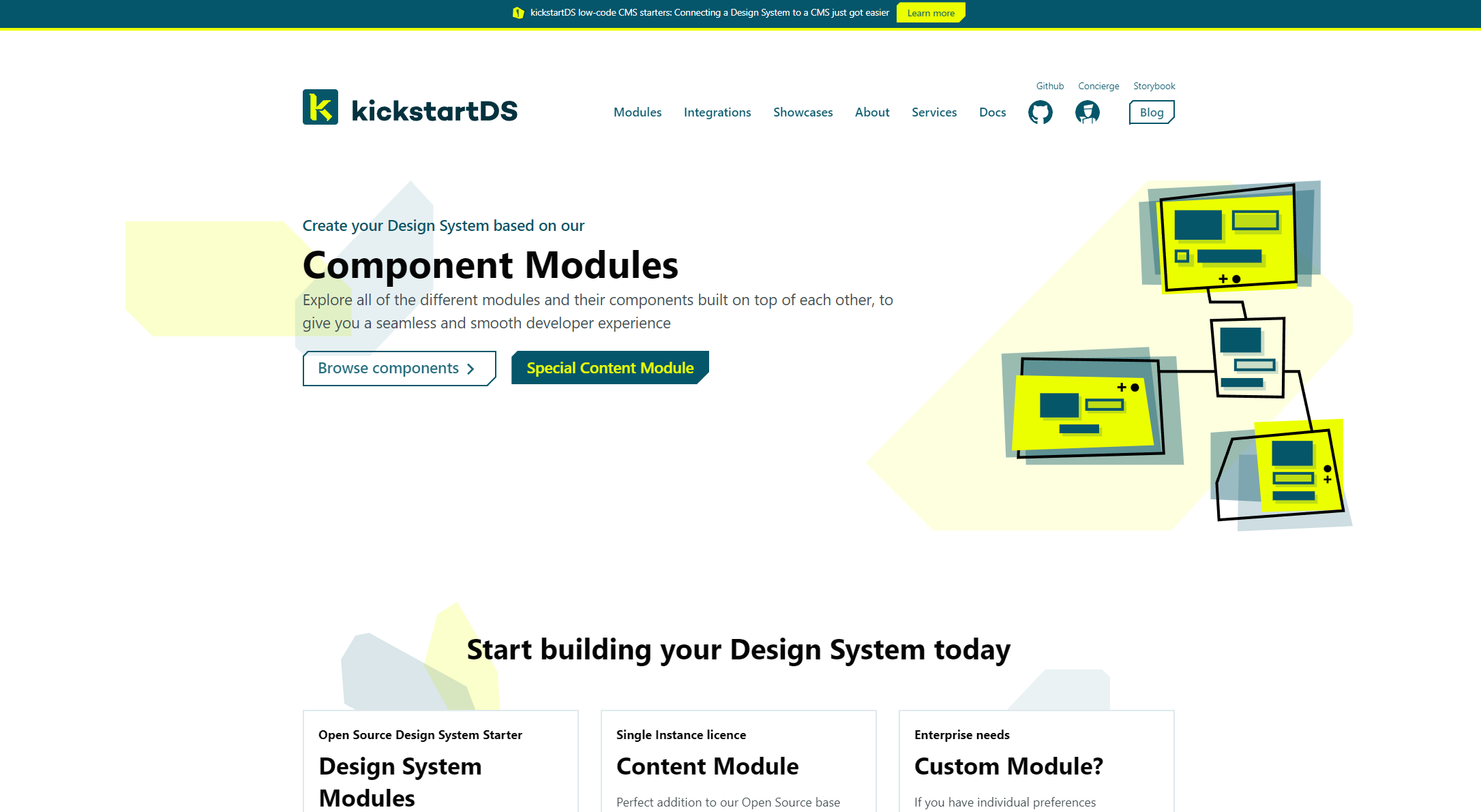 kickstartDS模块介绍