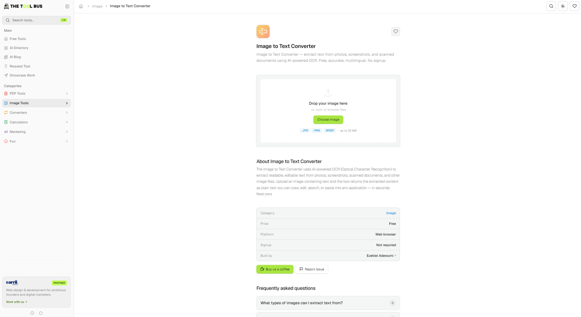 图片转文本工具