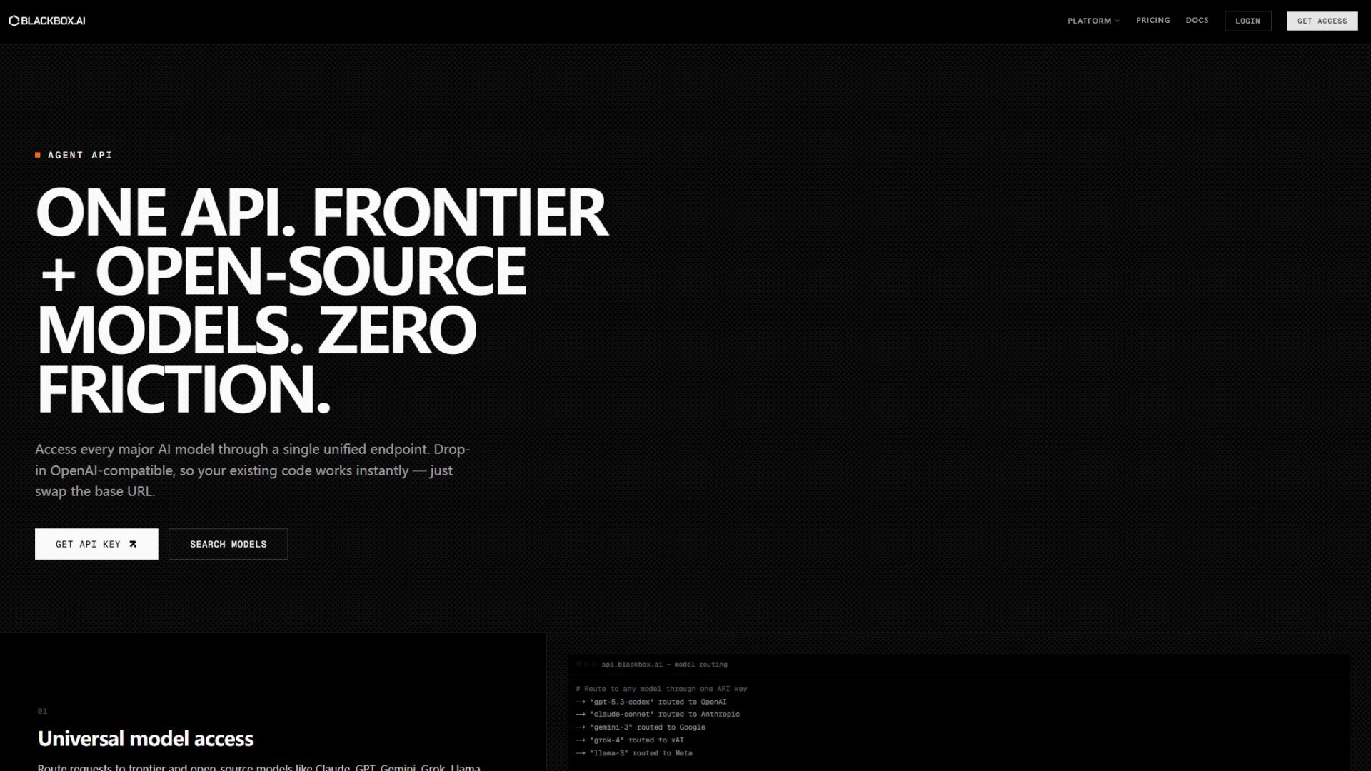 blackbox.ai api开放