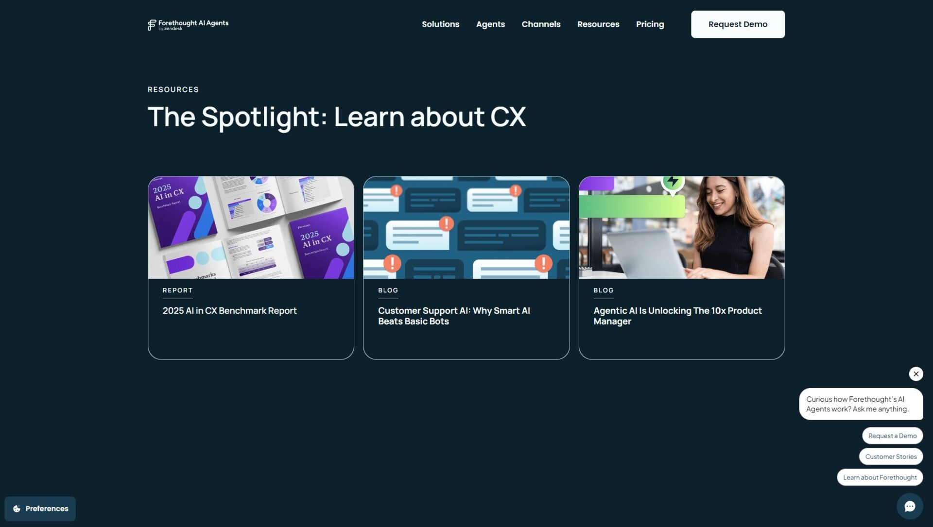 Forethought博客介绍