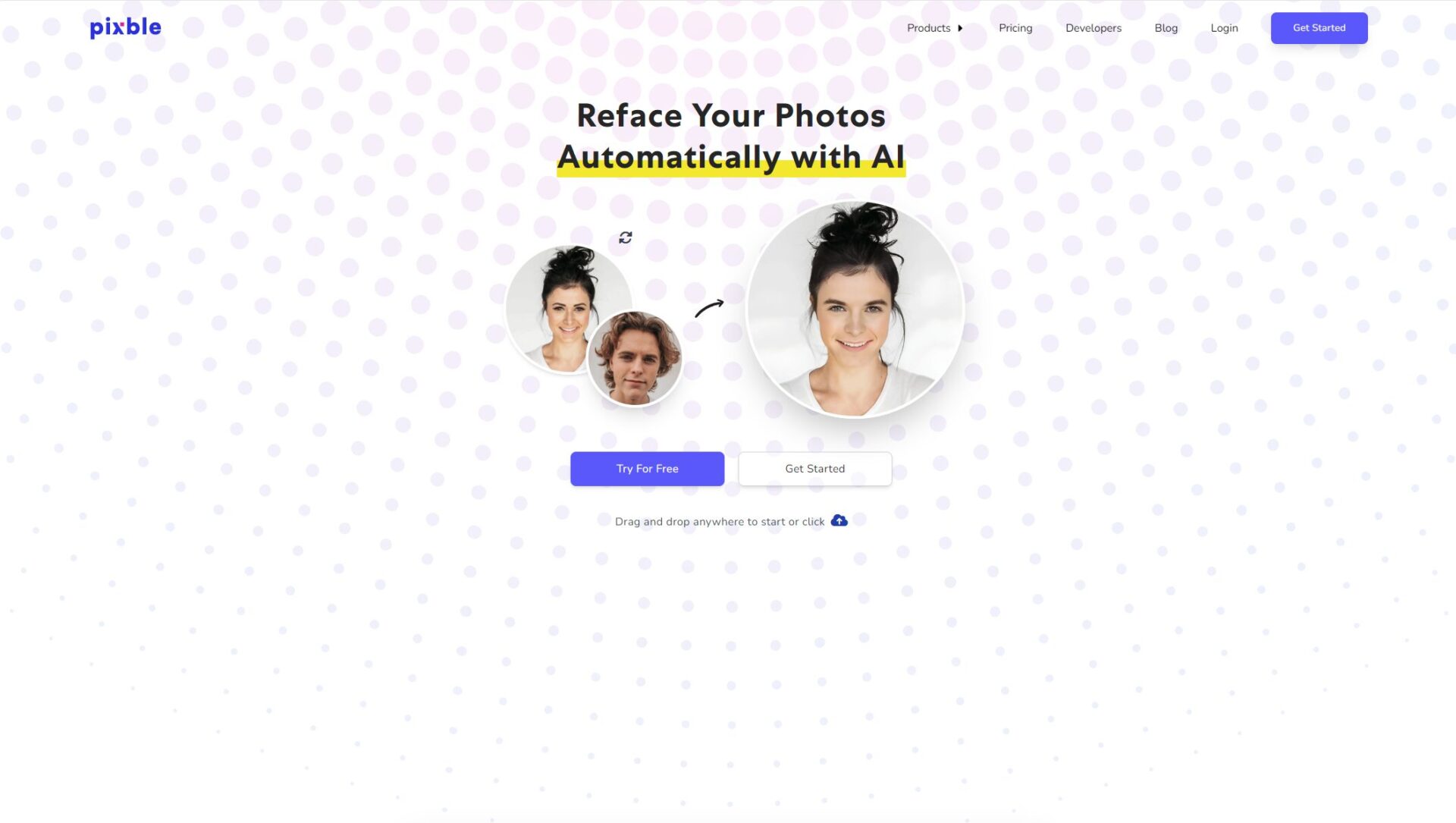 Pixble换脸功能介绍