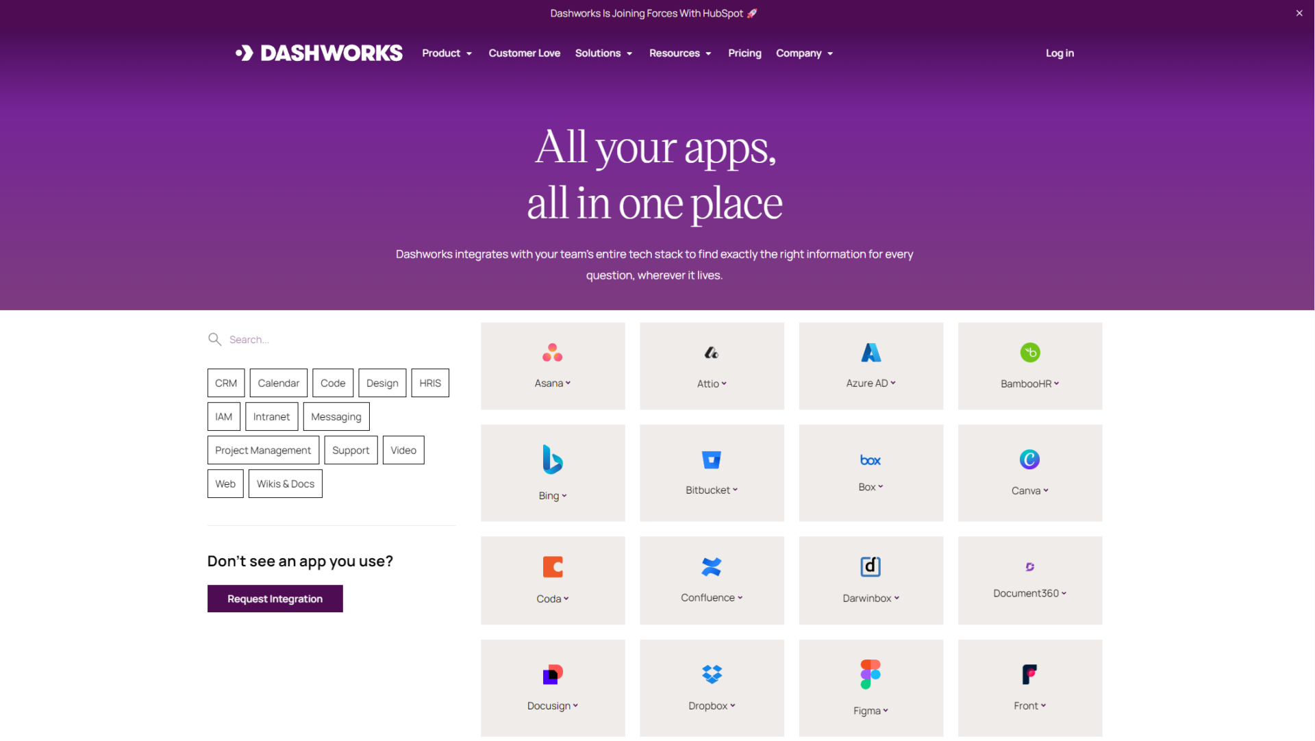 Dashworks集成应用