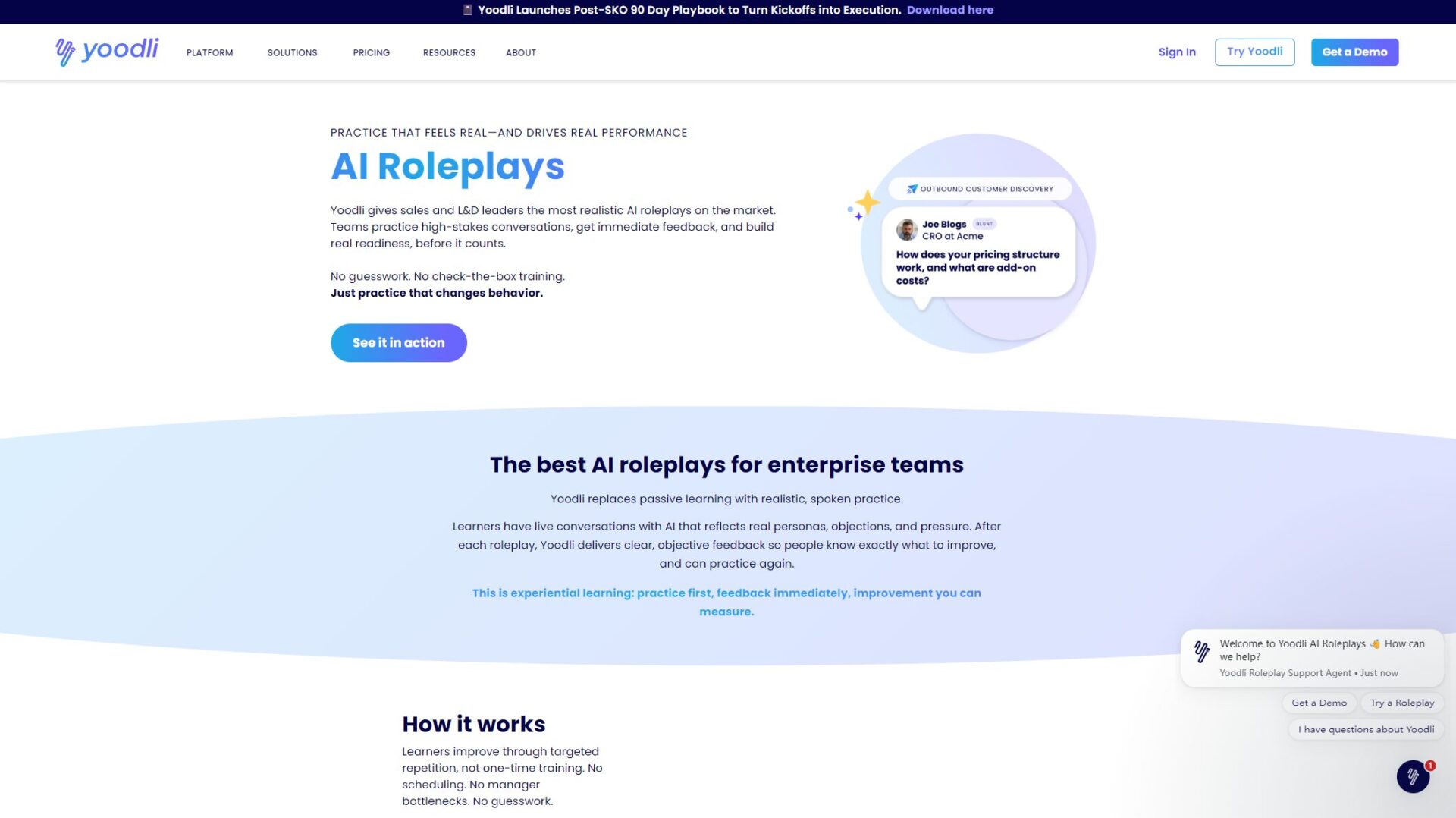 yoodli ai功能介绍