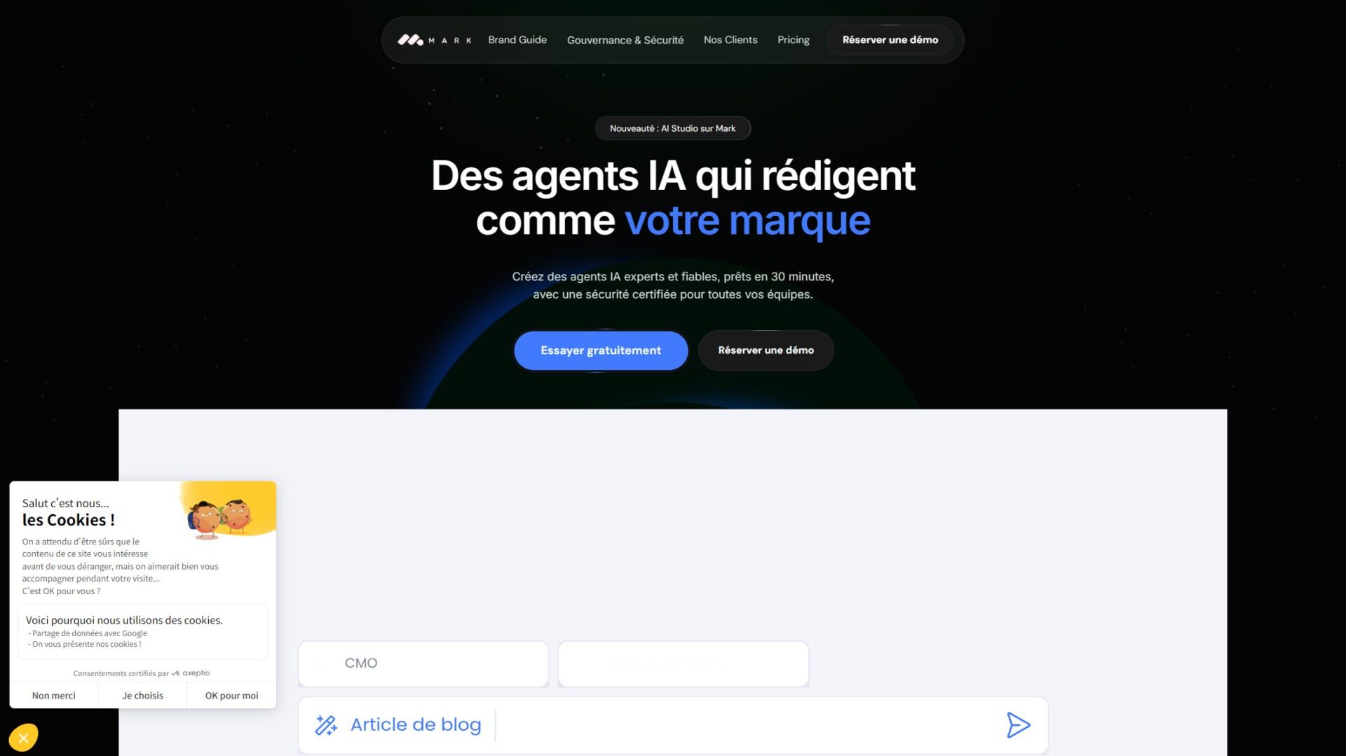 Mark Copy AI功能介绍