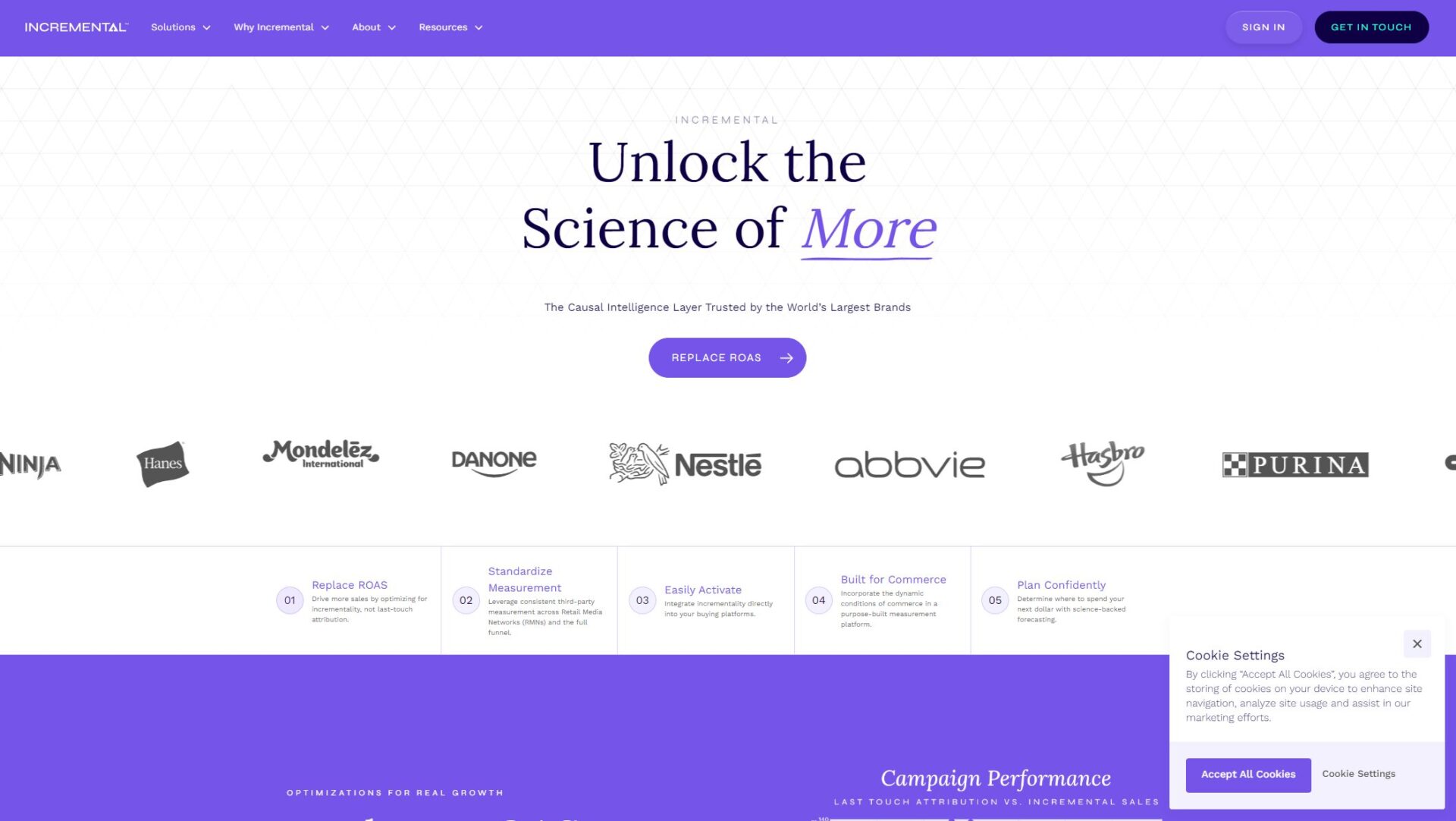 Incremental官网界面