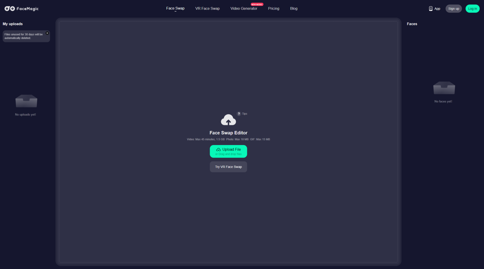 FaceMagic换脸功能