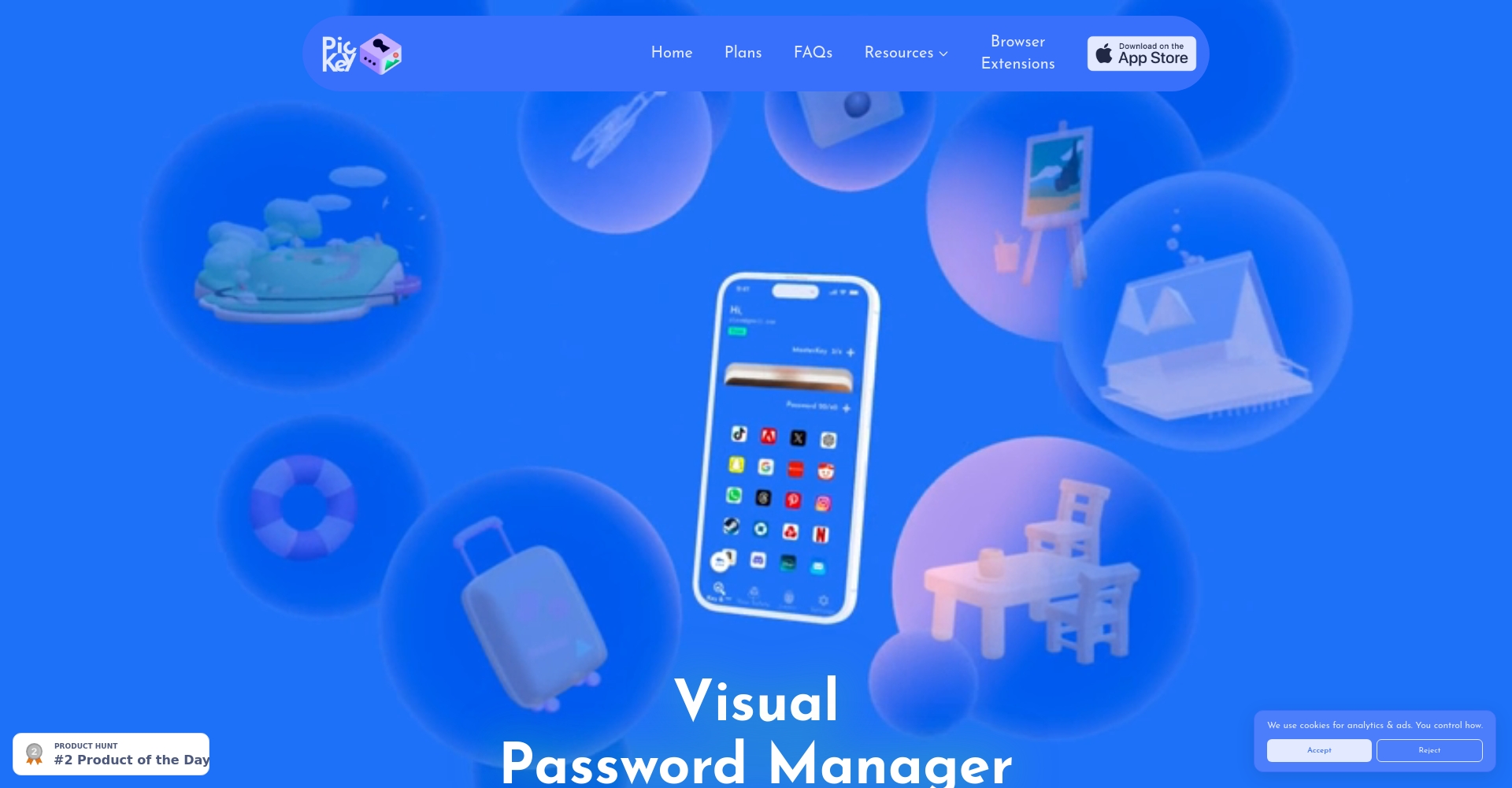 PicKey.ai官网首页截图