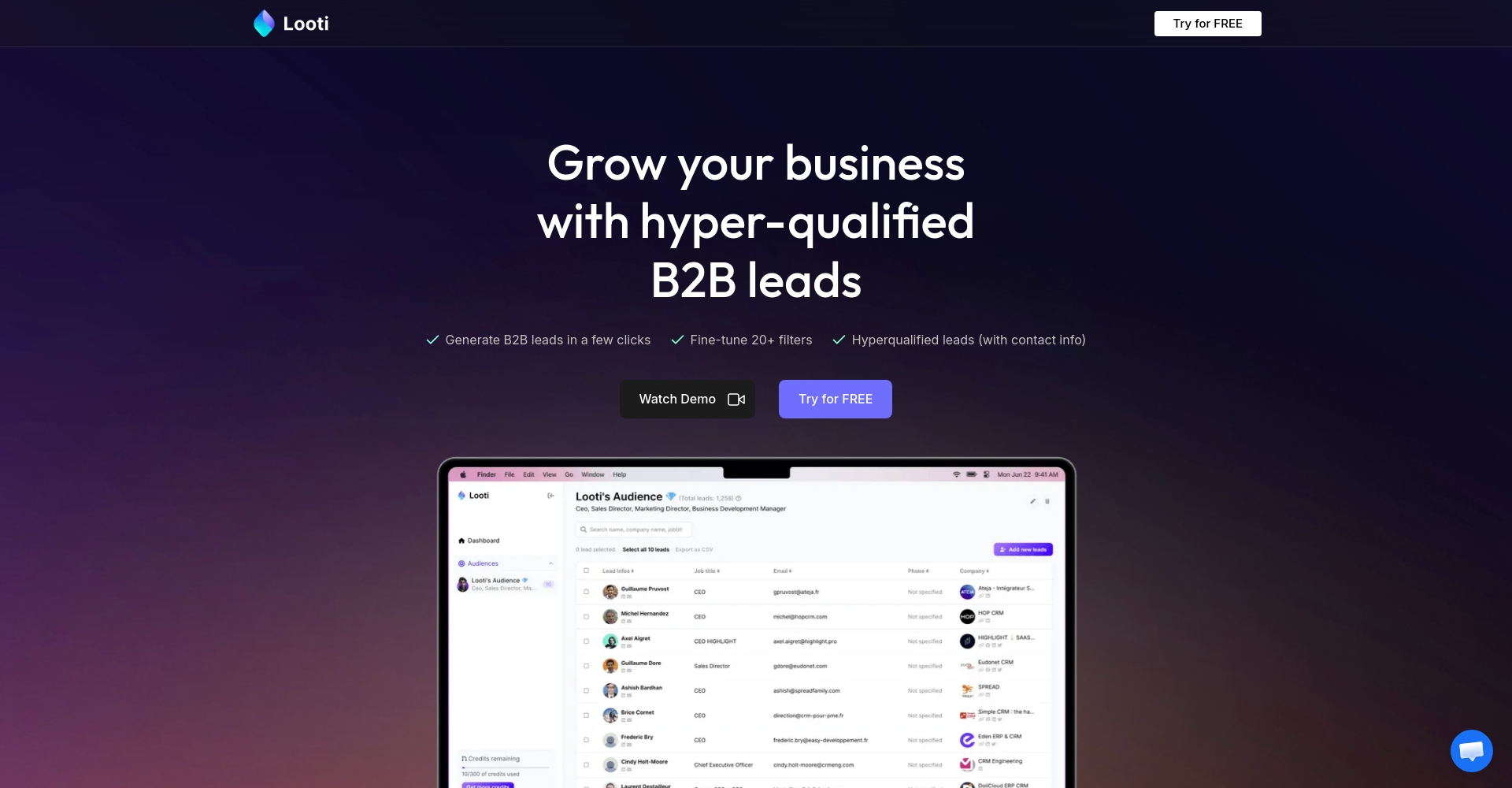 Looti价格方案页面
