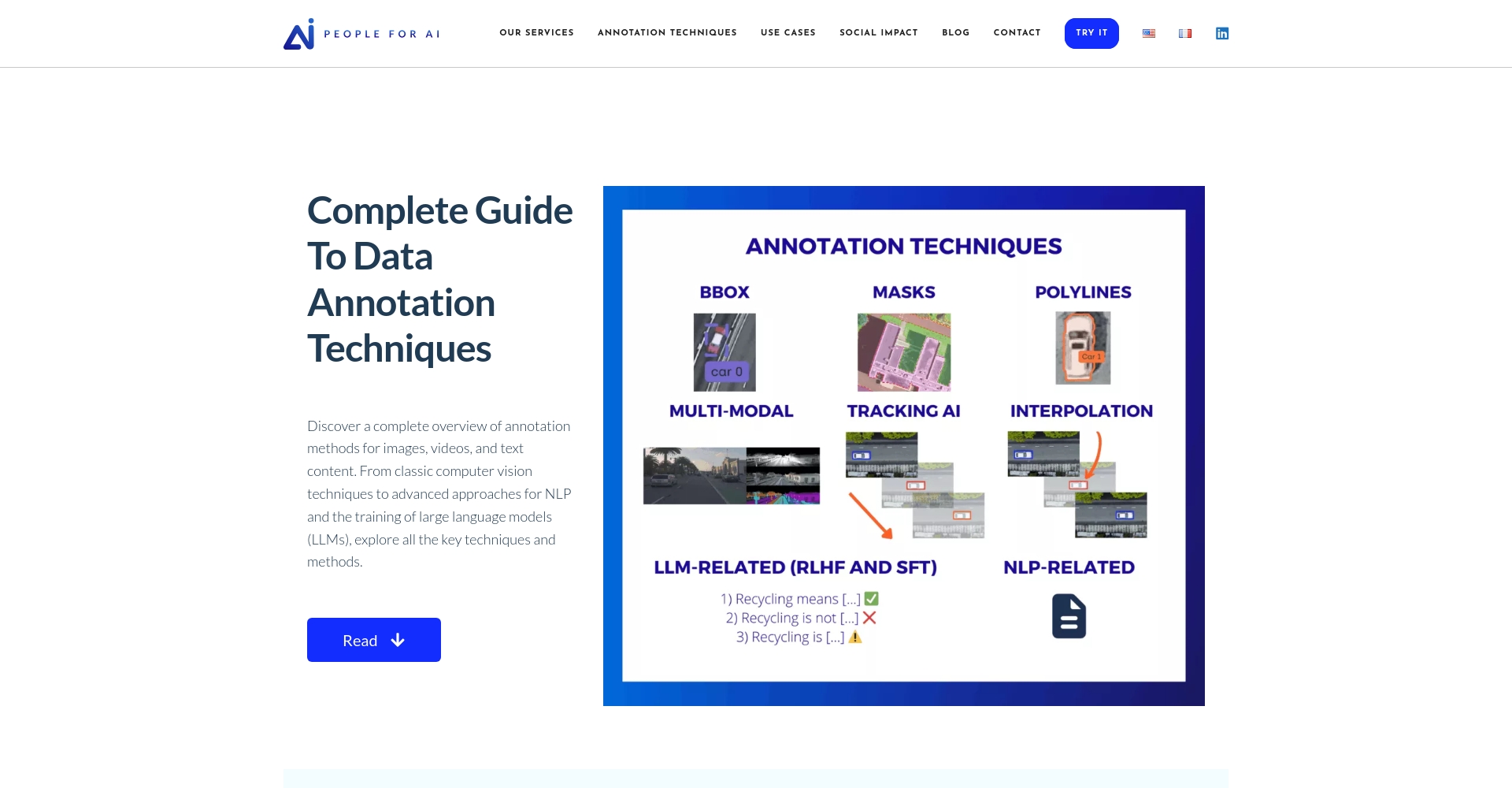 标注技术介绍页面