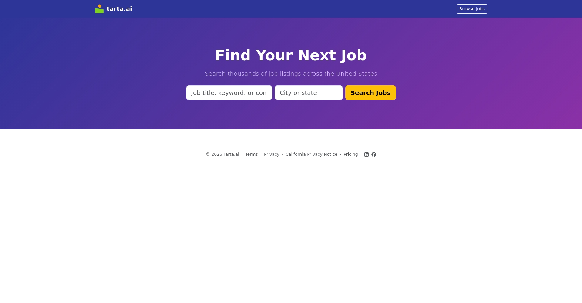 Tarta.ai官网界面