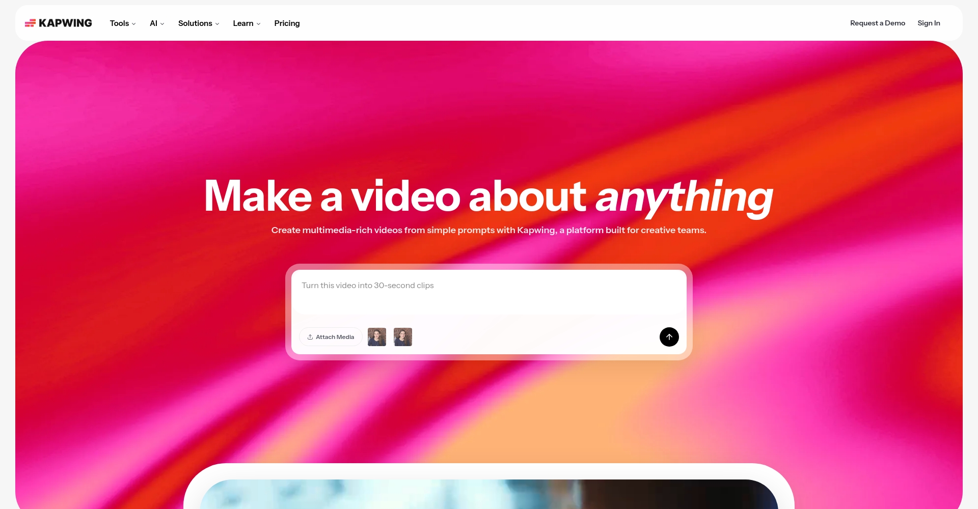 Kapwing视频编辑与翻译